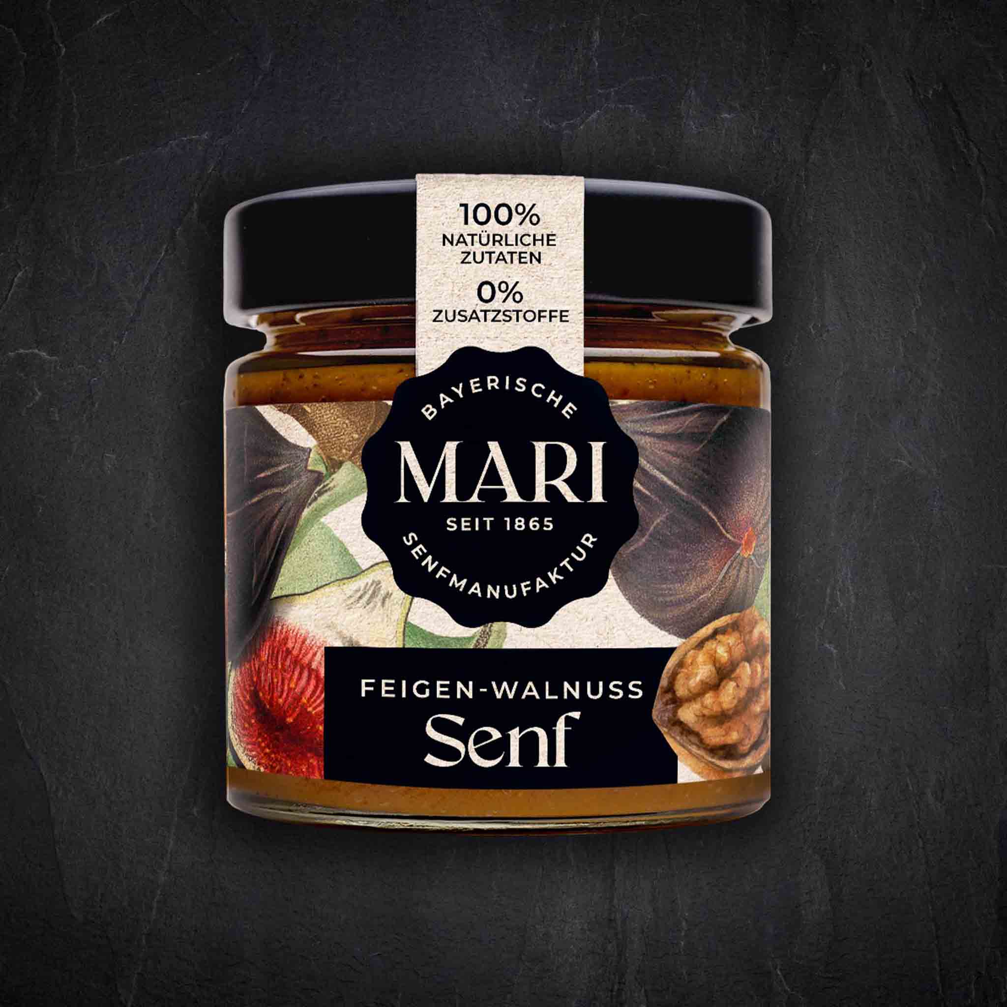 Mari Senf | Feigen-Walnuss Senf 180 ml 