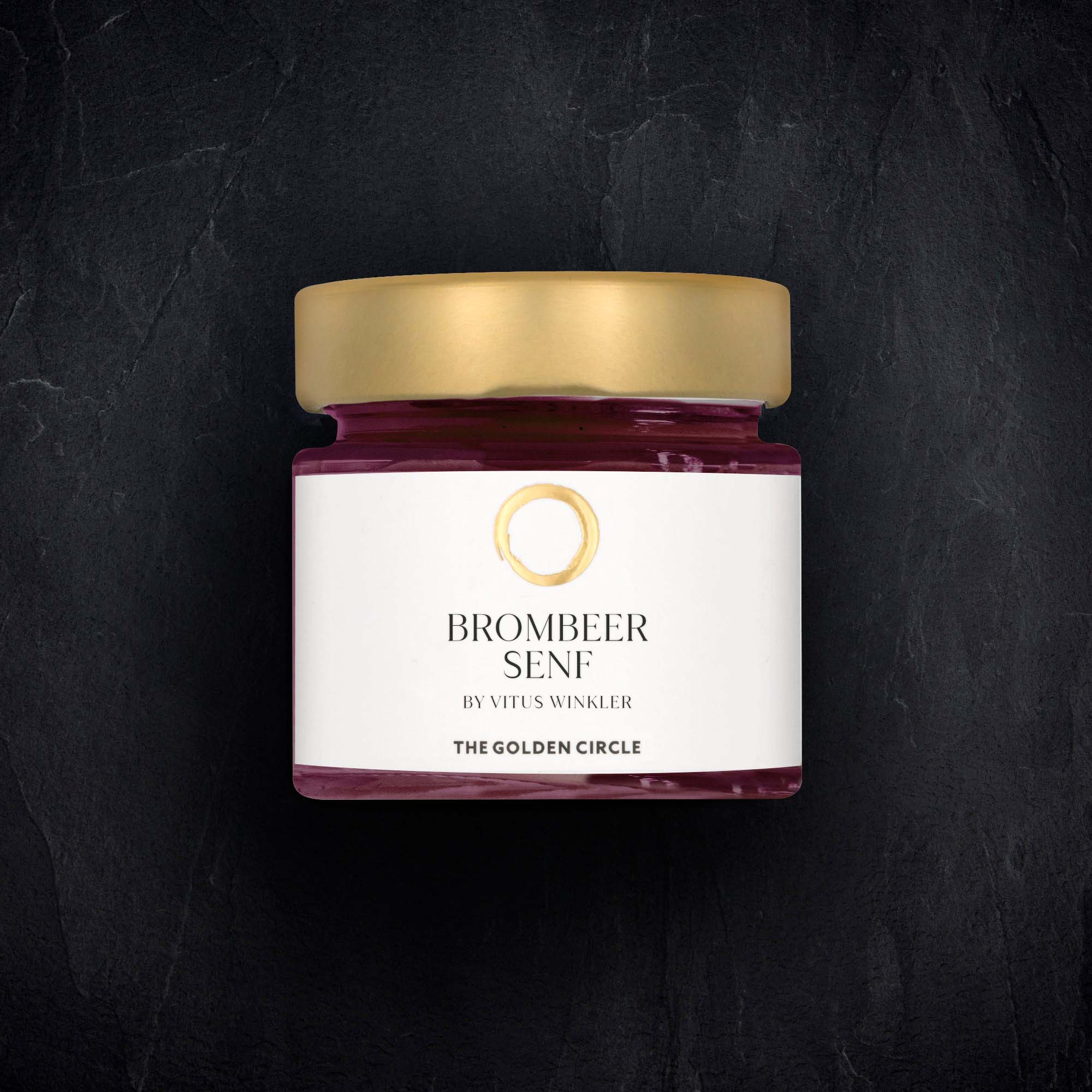 Brombeer senf by vitus winkler the golden circle Produktbild: Brombeer senf by vitus winkler the golden circle