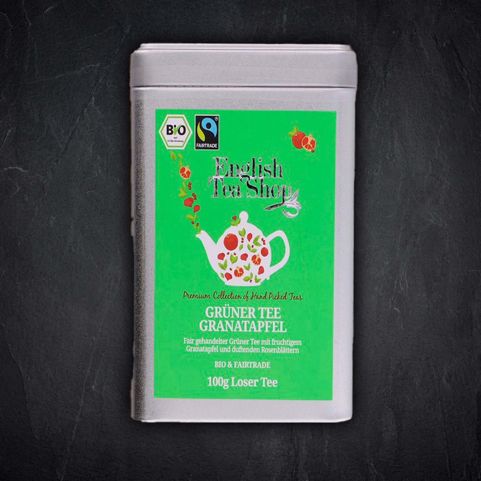 13318_Tee_Gruentee_Granatapfel Produktbild: 13318_Tee_Gruentee_Granatapfel