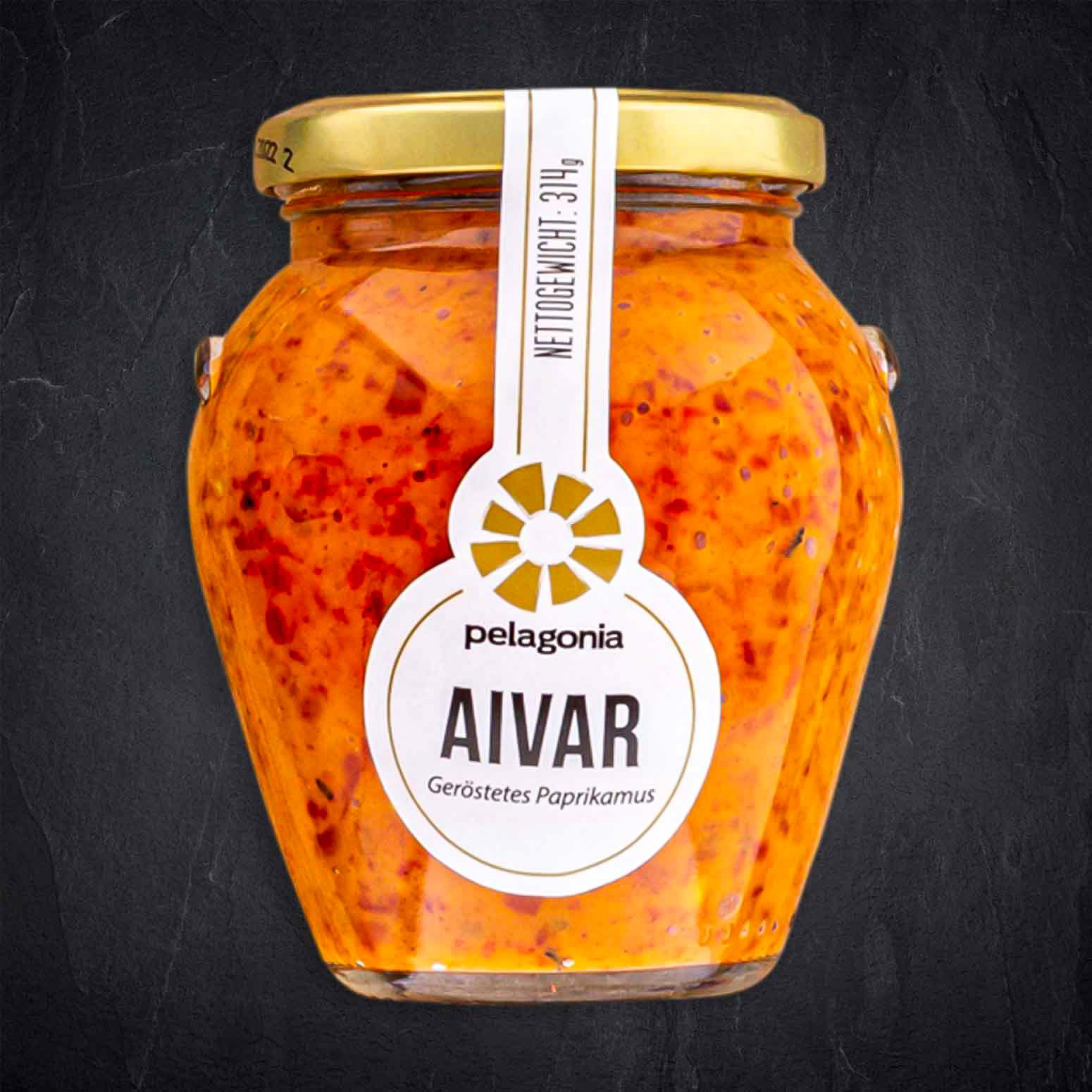 161483_Aufstrich_Aivar_314g_PELAGONIA Produktbild: 161483_Aufstrich_Aivar_314g_PELAGONIA