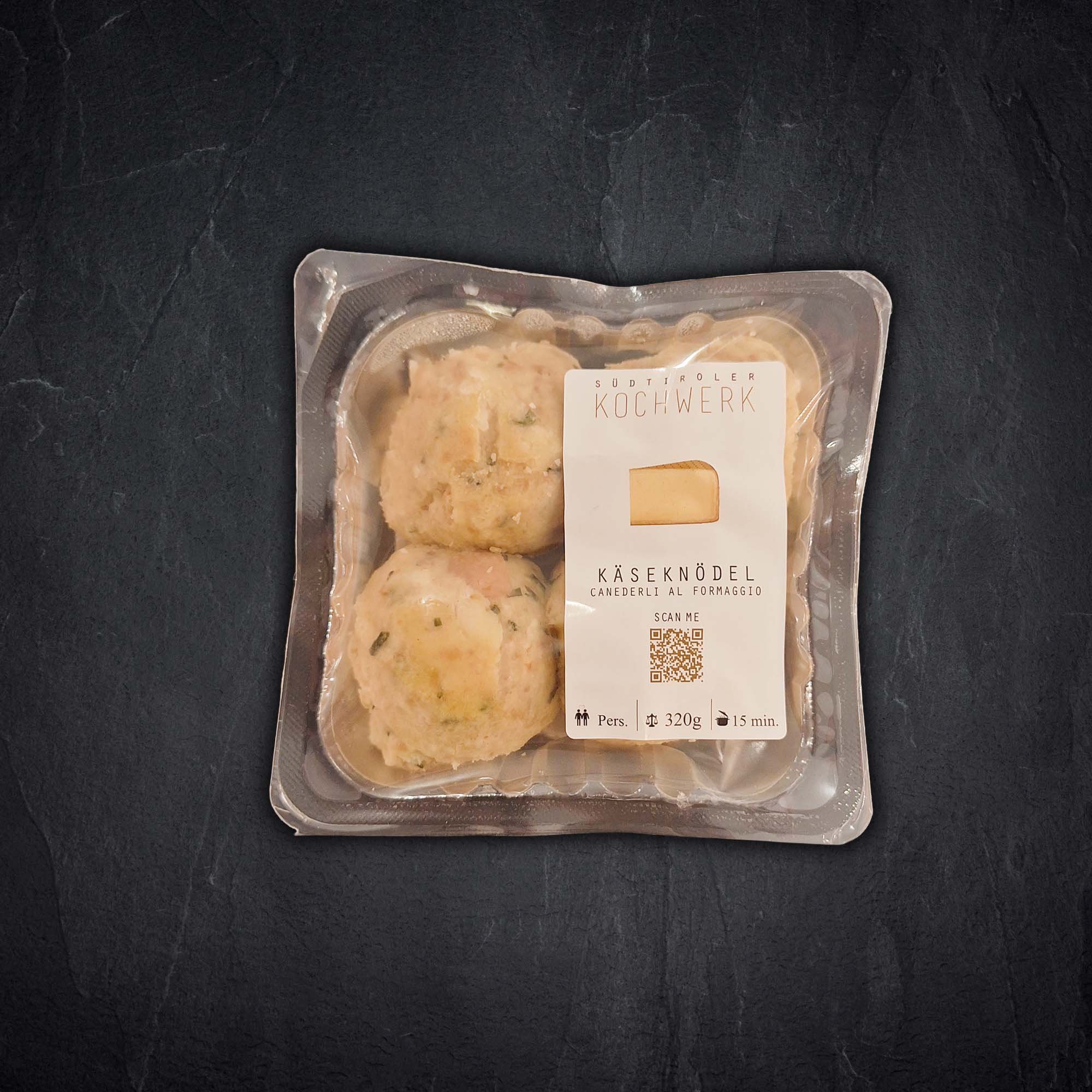 Käseknödel, Knödel, Käse, Canederli, Fertiggericht