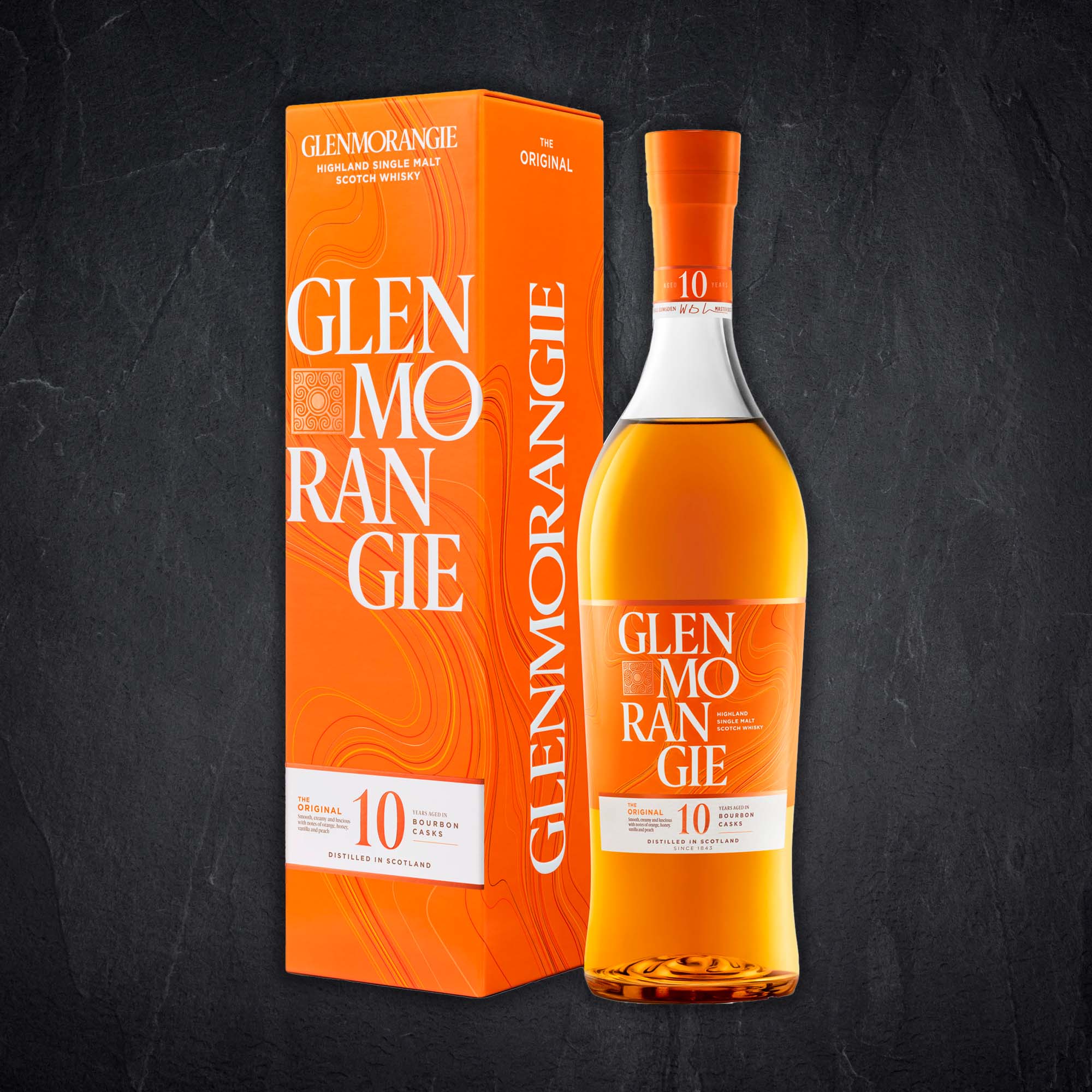 Produktbild: Glenmorangie 10 years highland single malt scotch whisky
