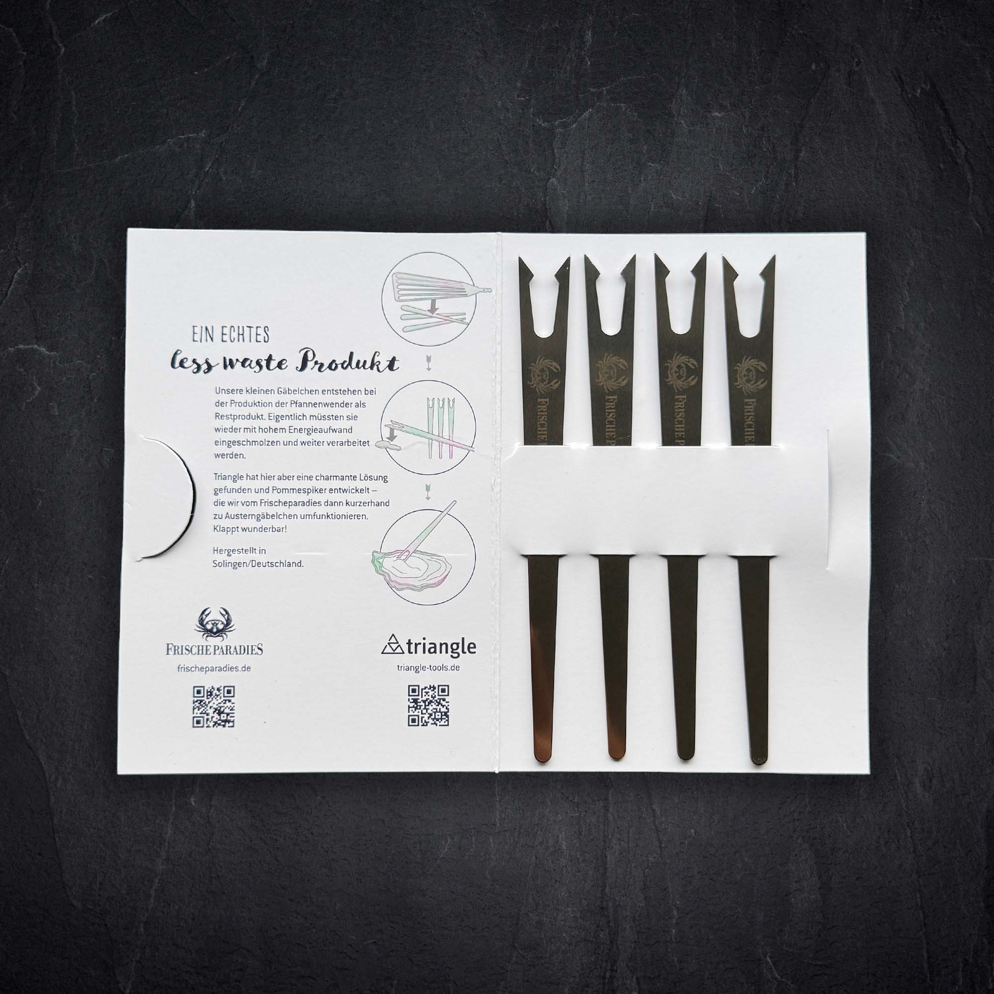 Produktbild: Snackgabel austern schiefer