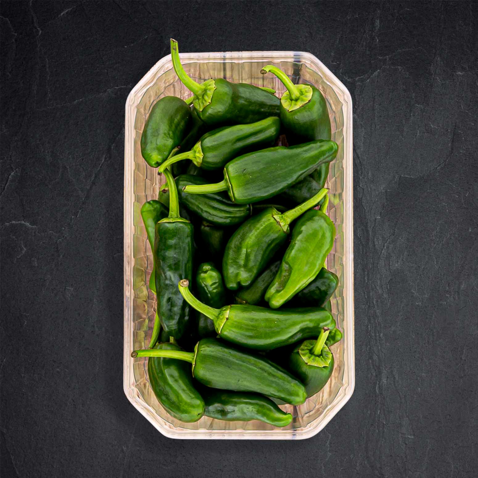 571533_Paprika_Pimientde_Padron_im_Btl_200g Produktbild: 571533_Paprika_Pimientde_Padron_im_Btl_200g