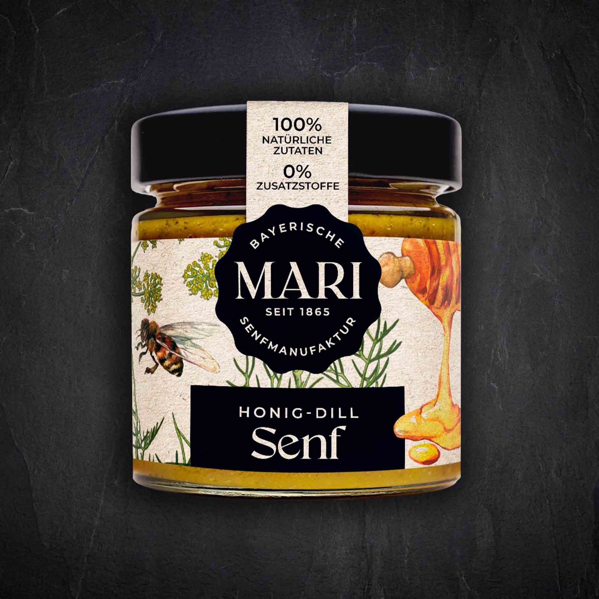 Mari Senf | Honig-Dill Senf 180 ml 