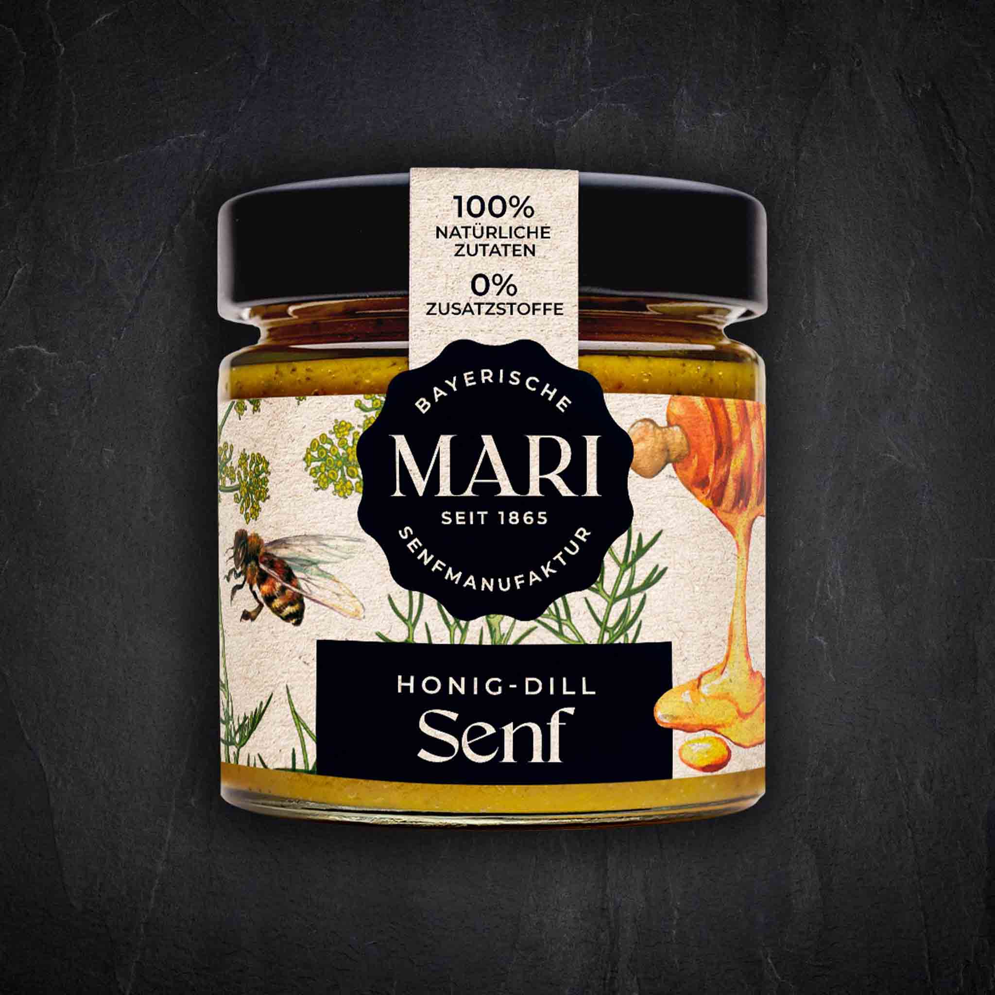 Mari senf honig dill 180 ml Produktbild: Mari senf honig dill 180 ml