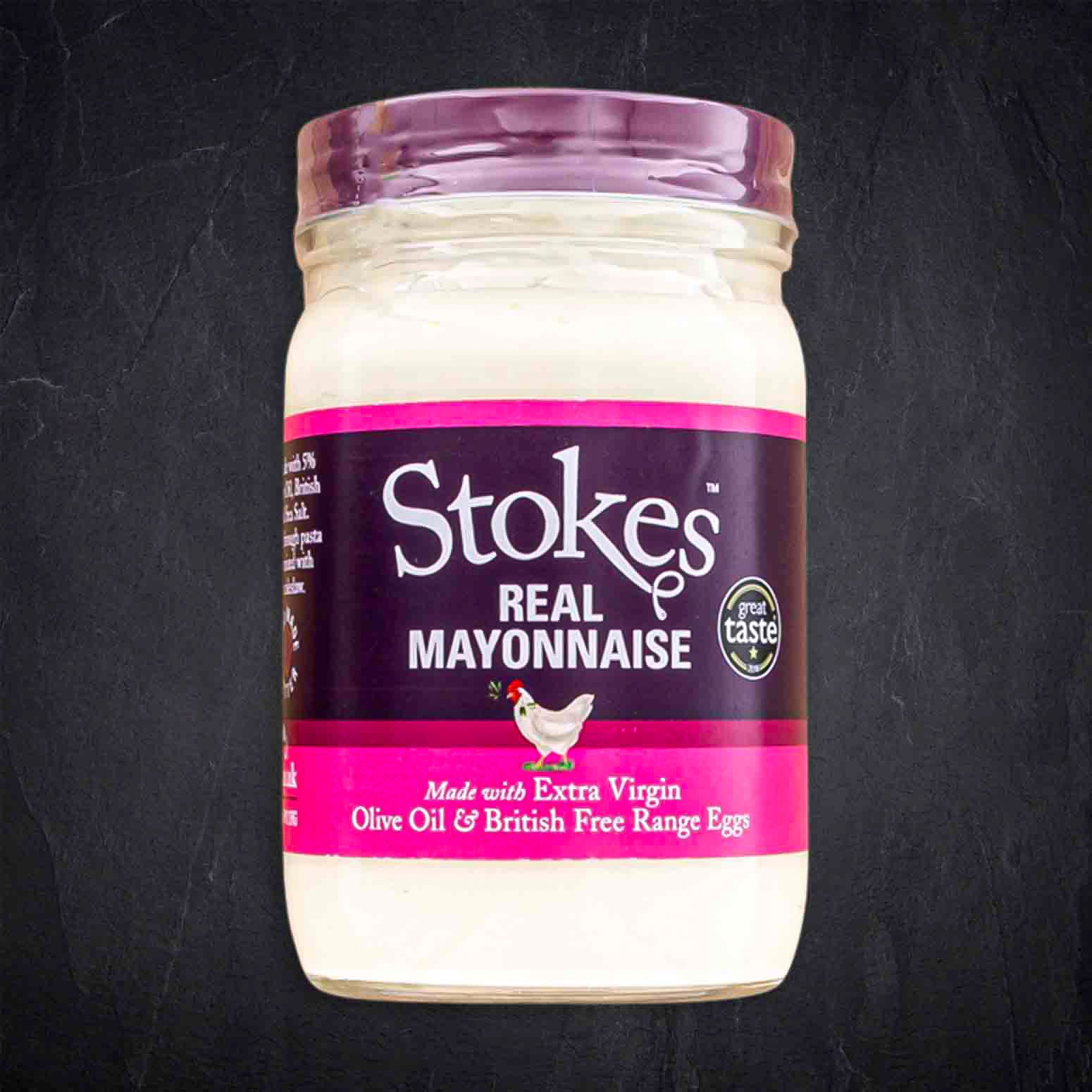 11920_Mayonnaise_Real_356ml_STOKES Produktbild: 11920_Mayonnaise_Real_356ml_STOKES