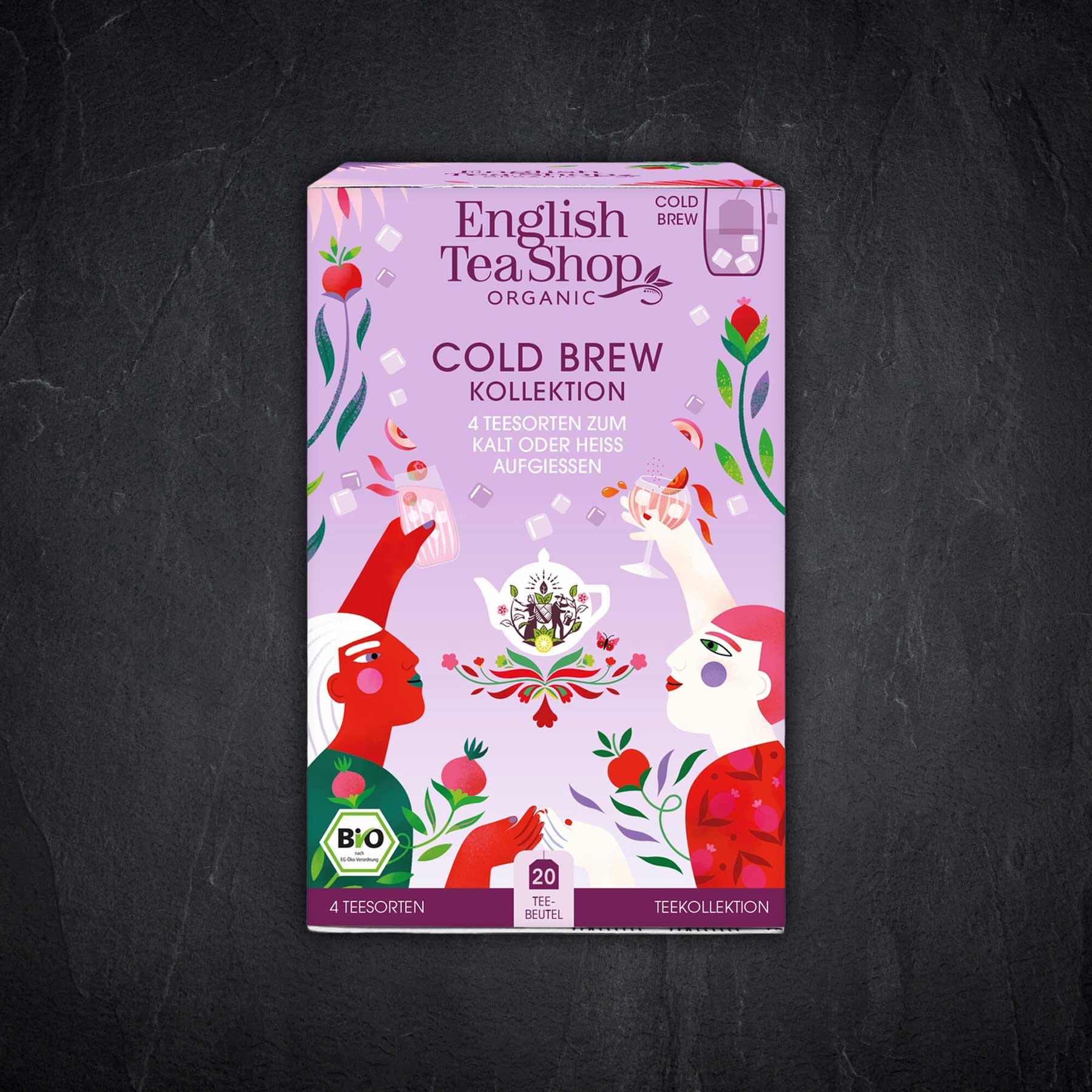 Bio Cold Brew Tee Kollektion 4 Sorten