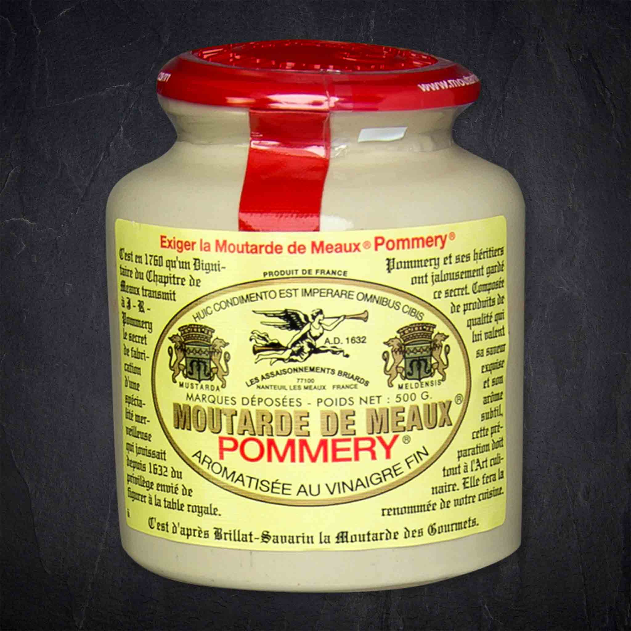 Produktbild: 77873_Trocken_Senf_Pommery_Topf_500g_FR