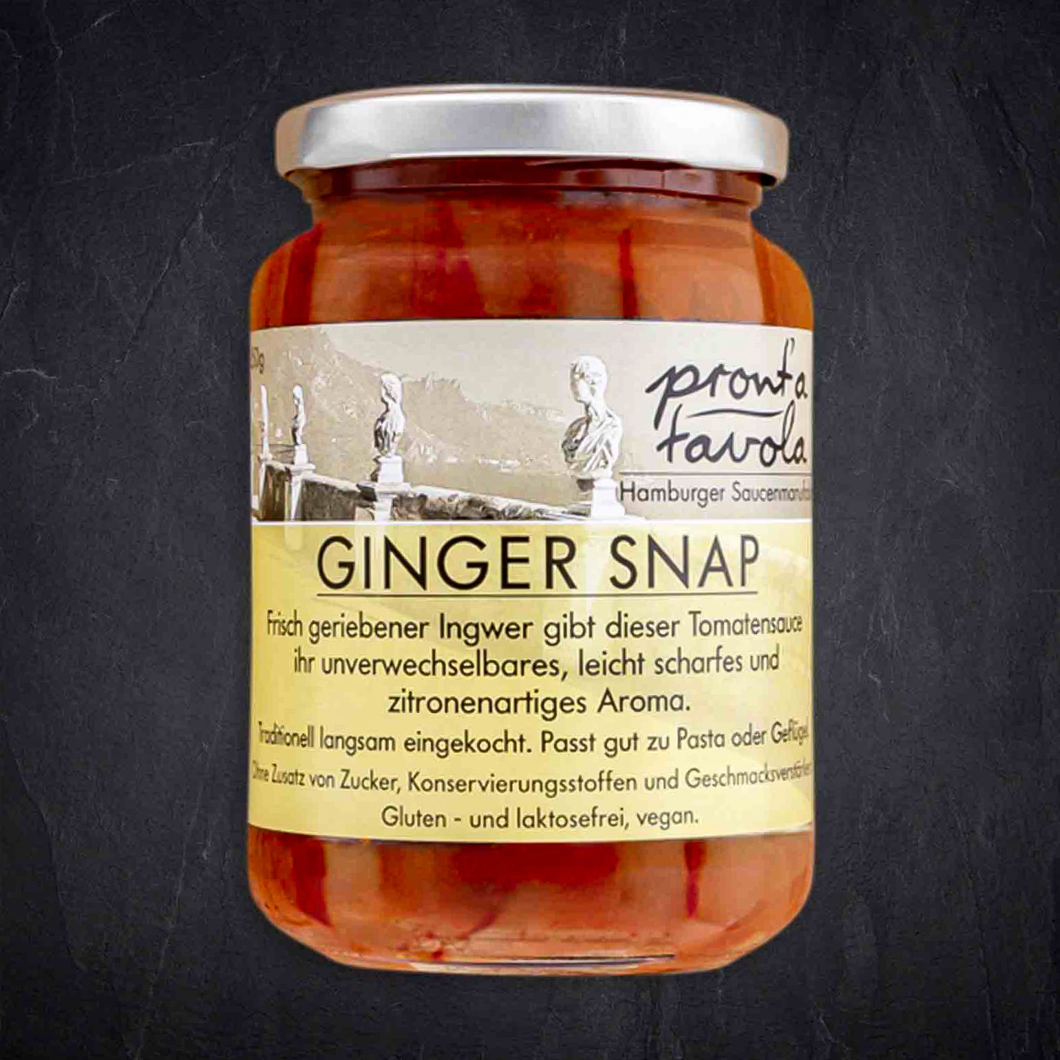 Produktbild: 46545Tomatensauce_Ginger_Snap_350g