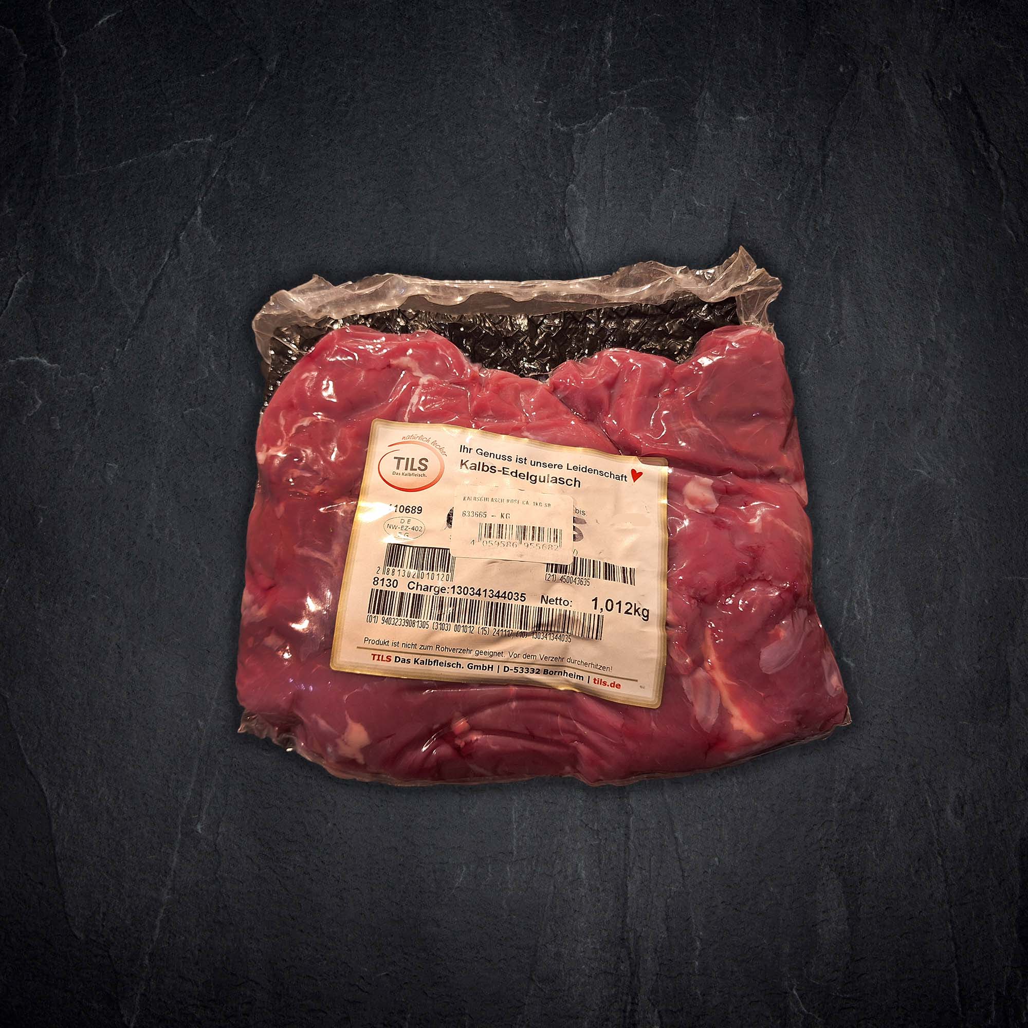 Kalbs edelgulasch tils Produktbild: Kalbs edelgulasch tils