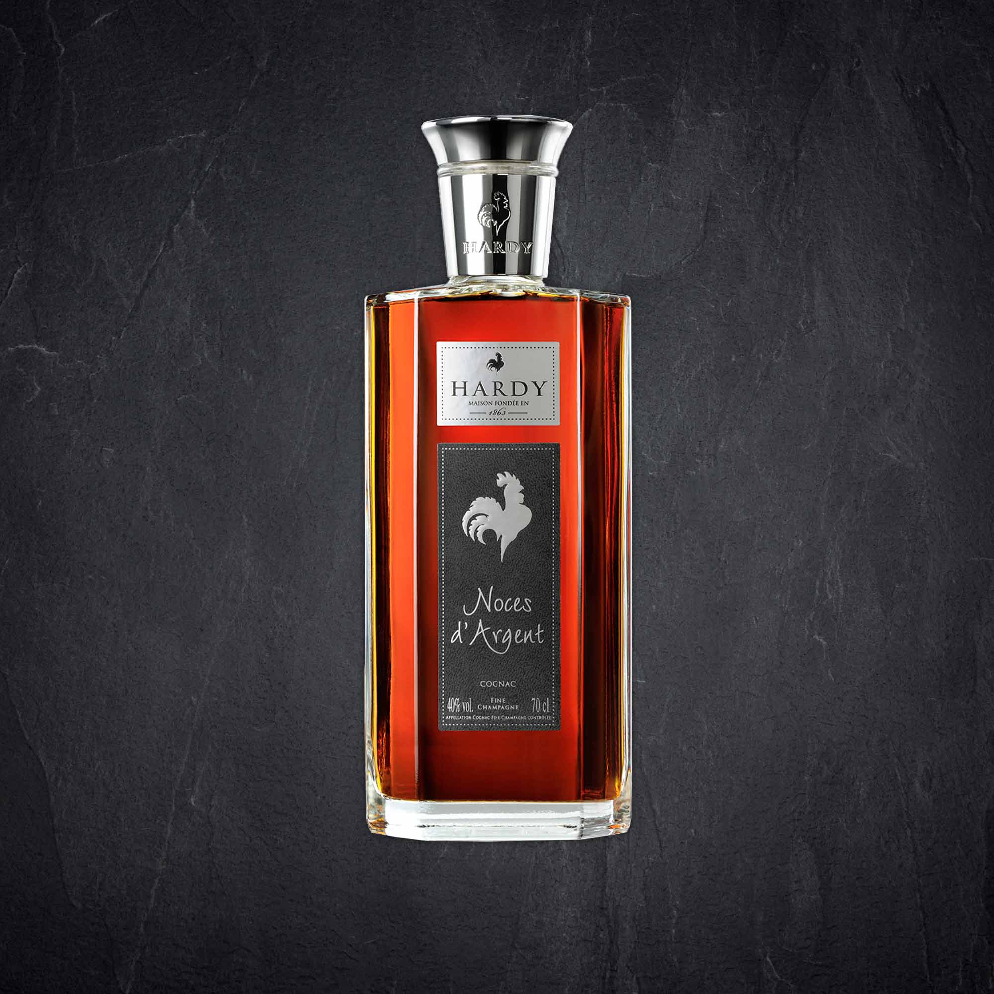 845819_hardy_cognac_noces_dargent_40_vol Produktbild: 845819_hardy_cognac_noces_dargent_40_vol