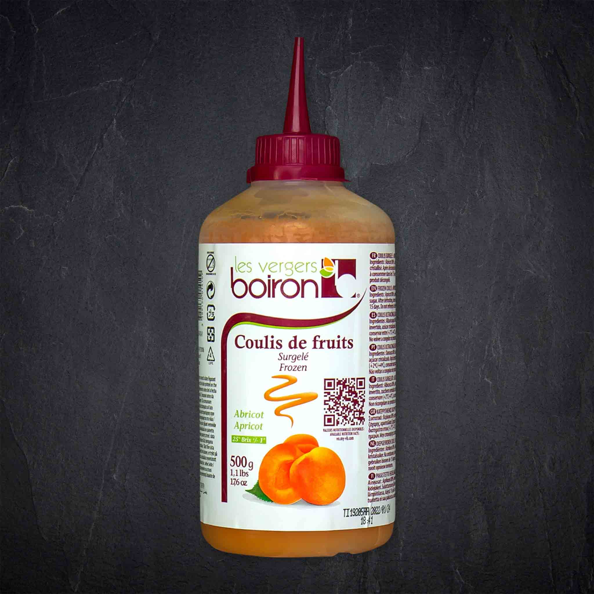 Produktbild: 58469_TK_Fruchtsauce_Aprikose_500g_Boiron