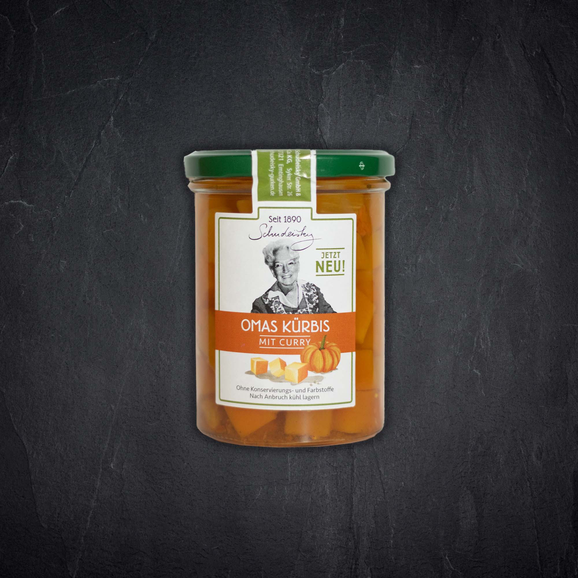 Omas krbis mit curry Produktbild: Omas krbis mit curry