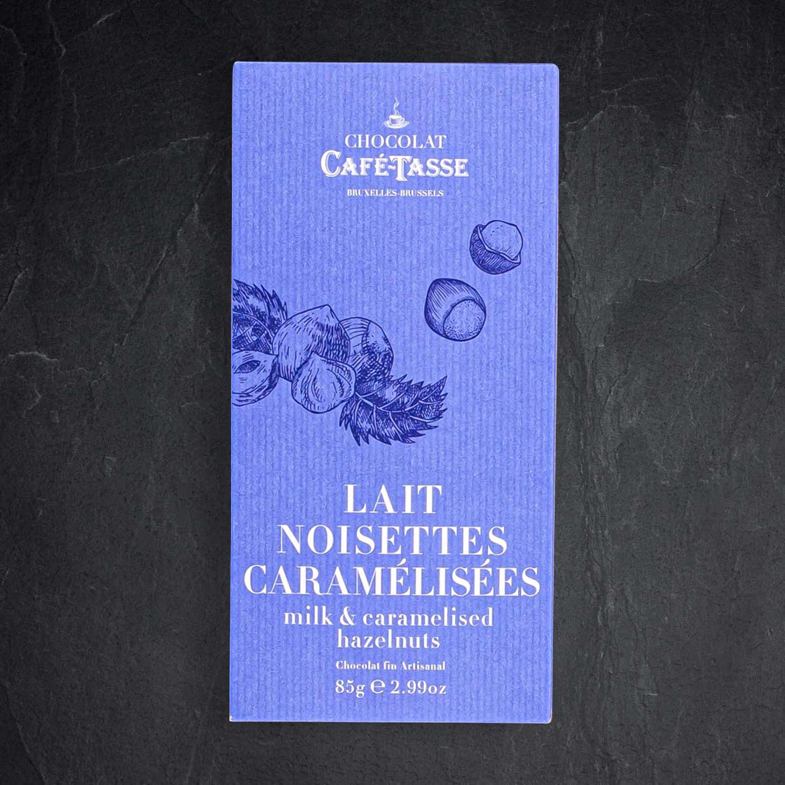 Produktbild: 856947_Schokotafel_VM_Haselnuss_85g_CAFE_TASSE