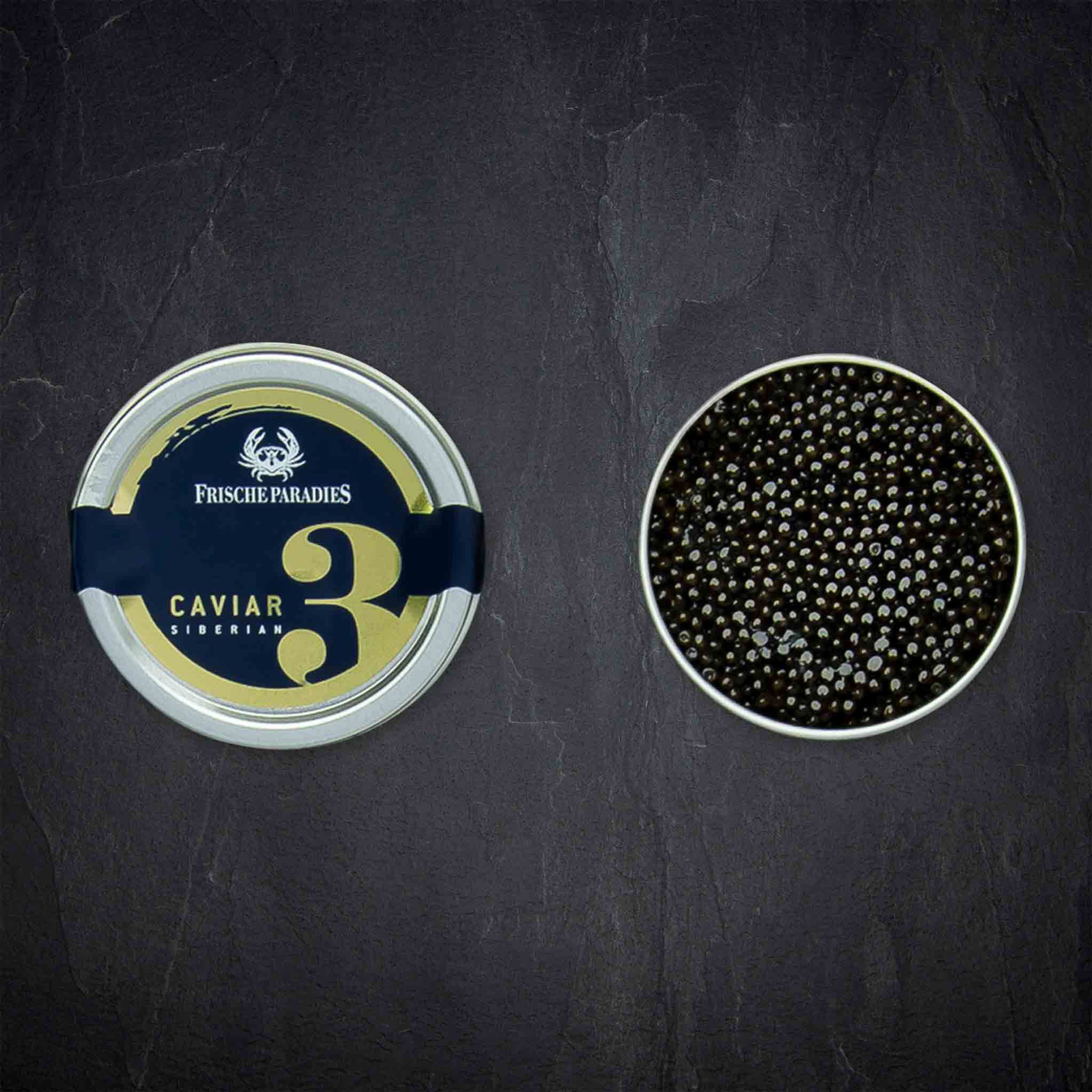 Kaviar, Caviar, Sibirisch, Dose, Fischrogen