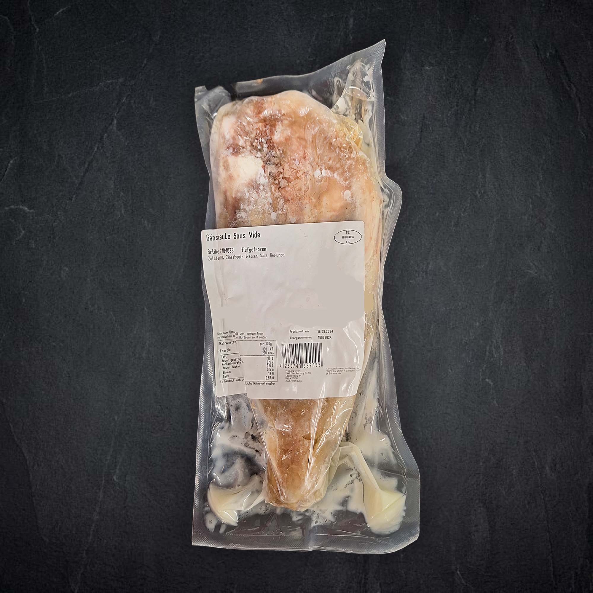 Gänsekeule Sous Vide | Kochwerk Produktbild: Gänsekeule Sous Vide | Kochwerk