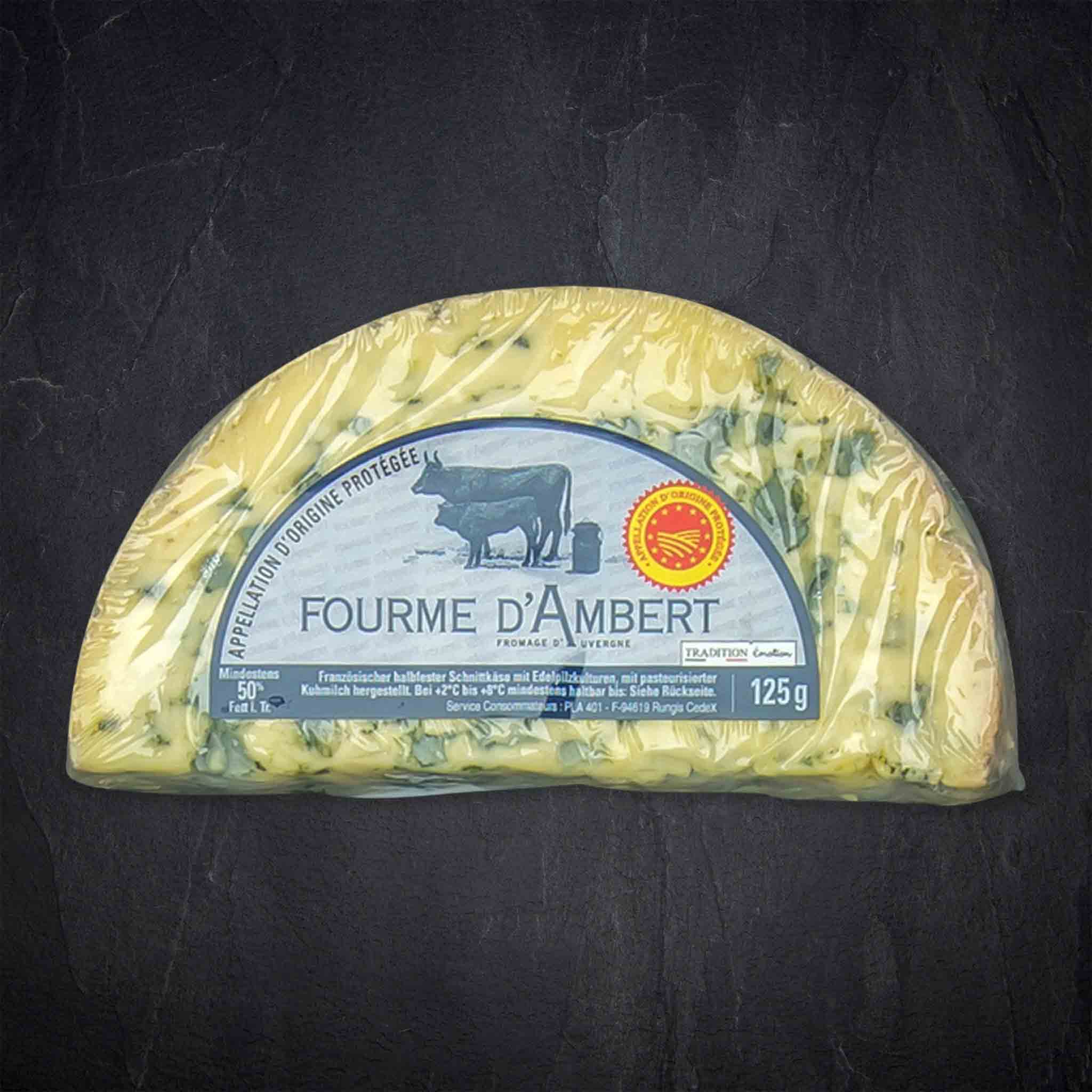 Produktbild: 670132_Ka_se_Fourme_Ambert_AOC_125g_Kuh_FR
