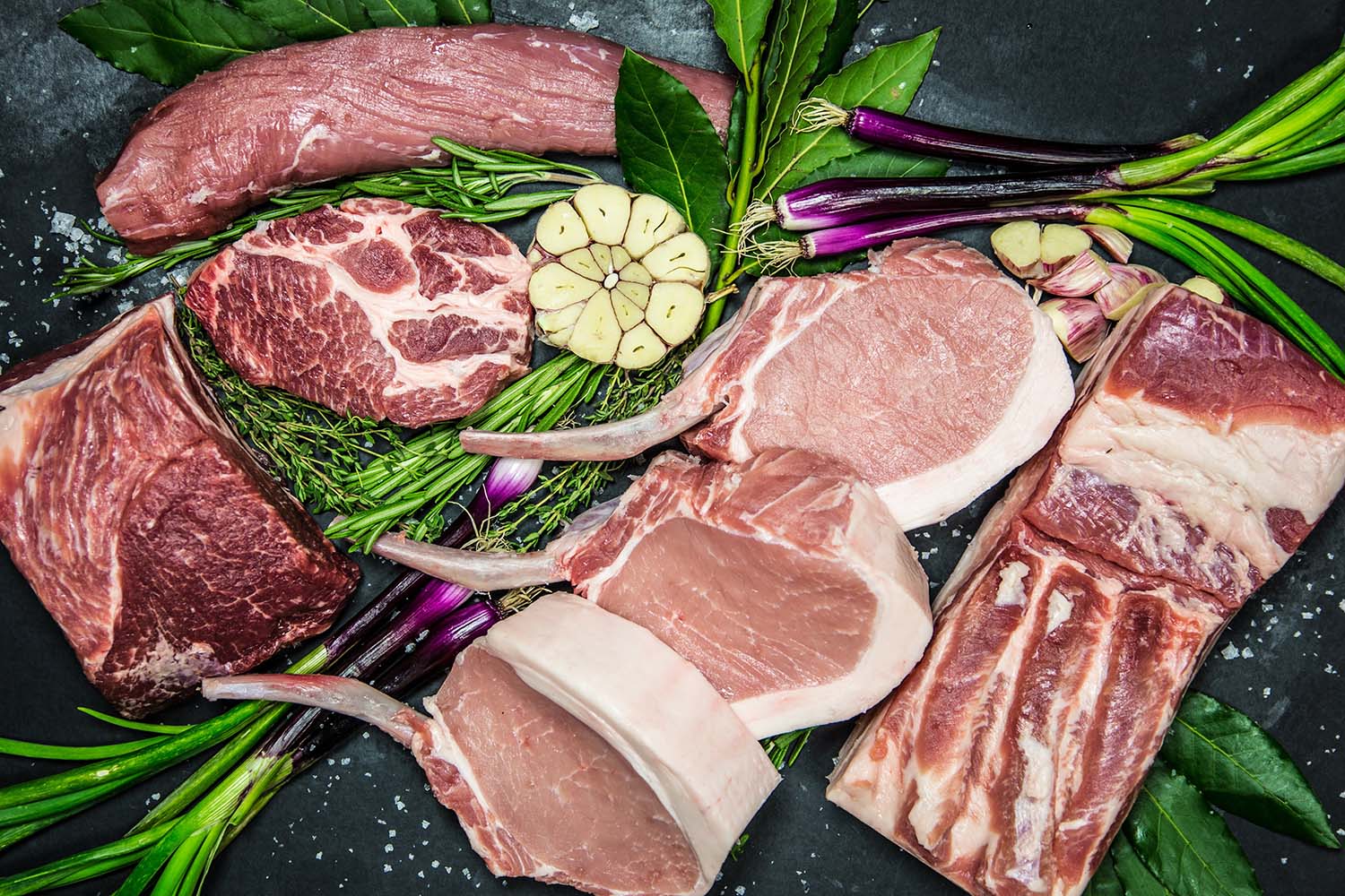 Duroc schwein auswahl Produktbild: Duroc schwein auswahl