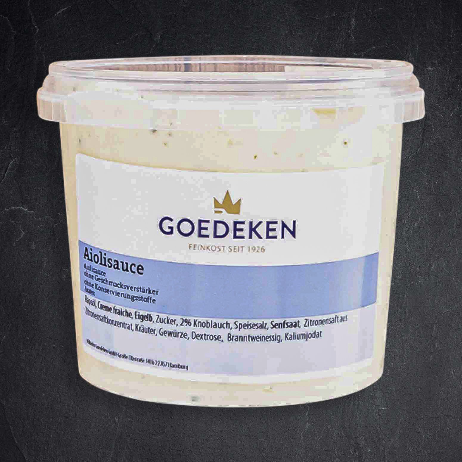 823824_Aioli_300g_GOEDEKEN Produktbild: 823824_Aioli_300g_GOEDEKEN
