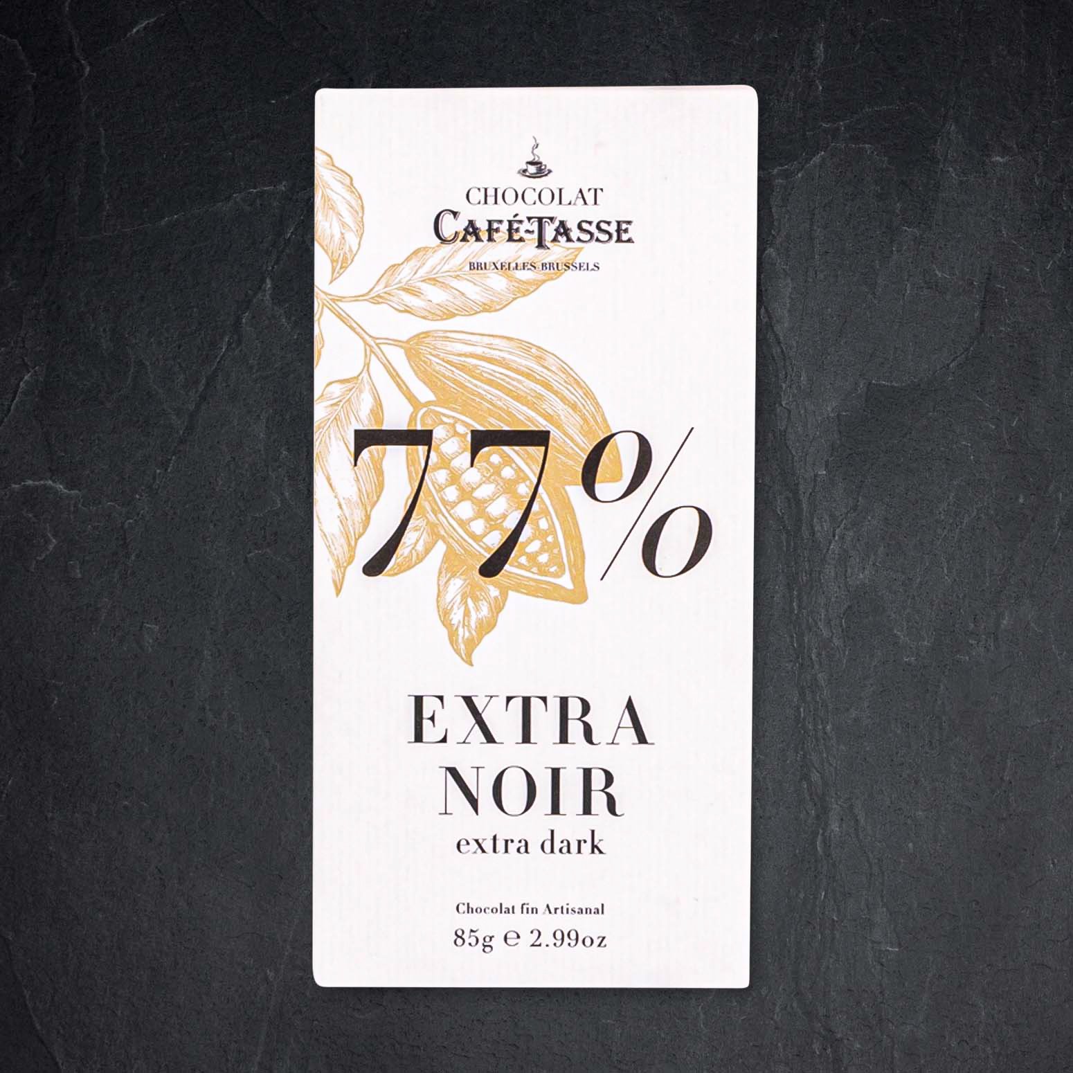 924483_Schokotafel_Zartbitter_77-_85g_CAFE_TASSE Produktbild: 924483_Schokotafel_Zartbitter_77-_85g_CAFE_TASSE