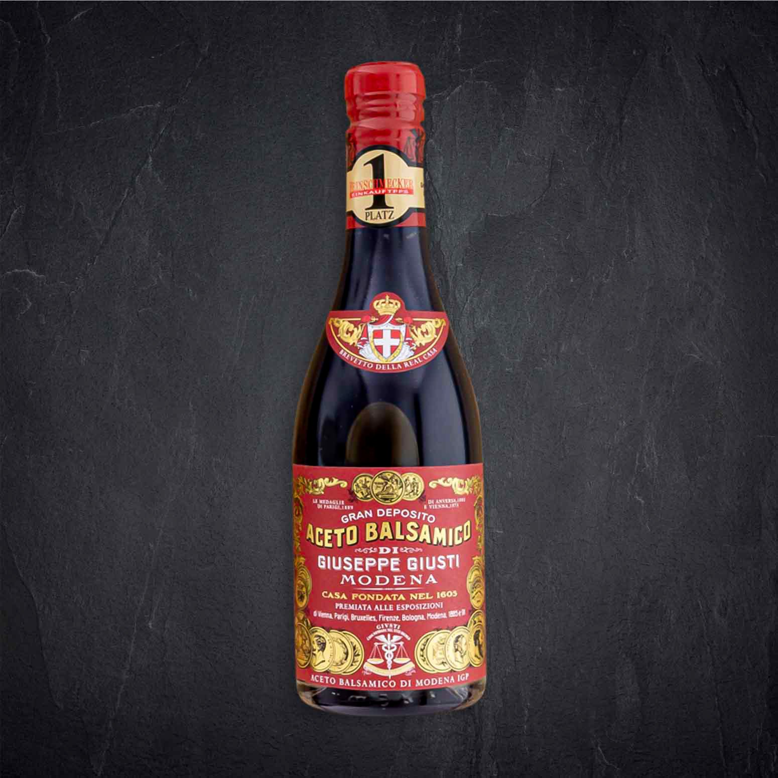 170132_1_Balsam_Essig_3Gold_12J_250ml_GIUSTI Produktbild: 170132Balsam_Essig_3Gold_12J_250ml_GIUSTI