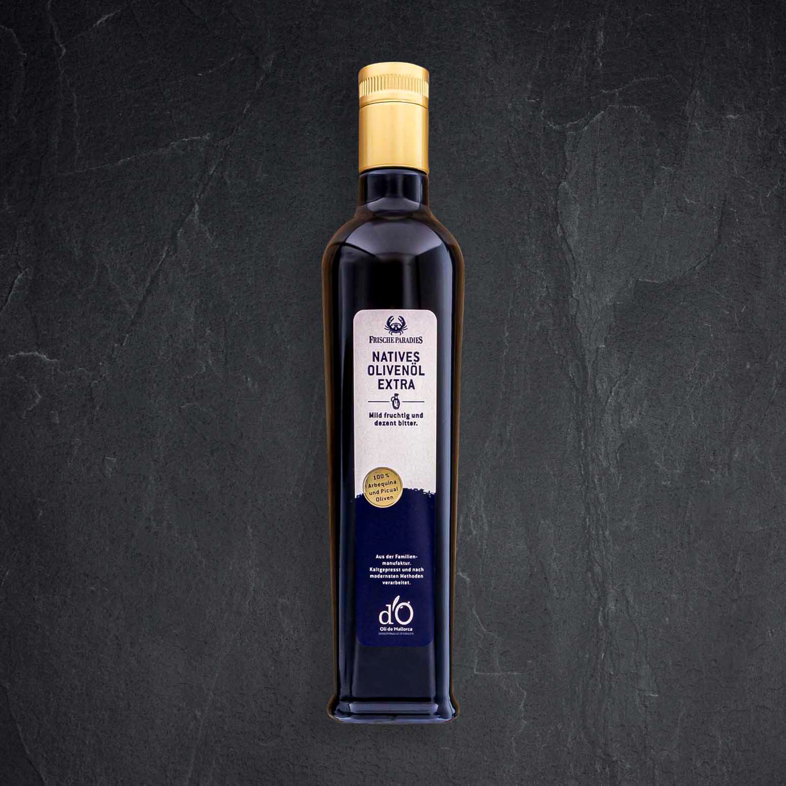 838475_FrischeParadies_O_l_Olive_Extra_nativ_Mallorca Produktbild: 838475_FrischeParadies_O_l_Olive_Extra_nativ_Mallorca