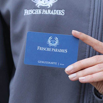 Genusskarte blau Produktbild: Genusskarte blau