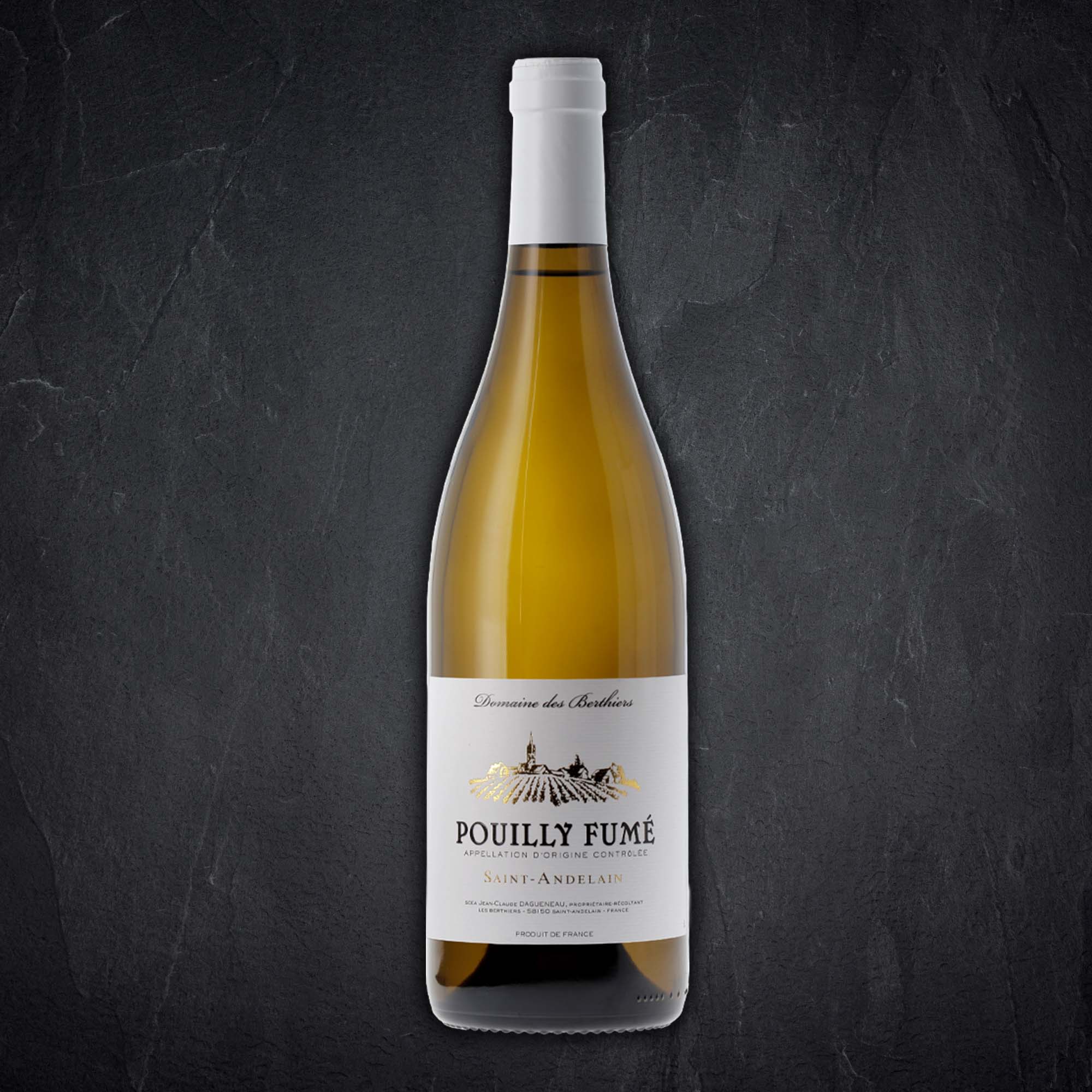 Weißwein, Flasche, Weiß, Pouilly-Fumé, Saint-Andelain
