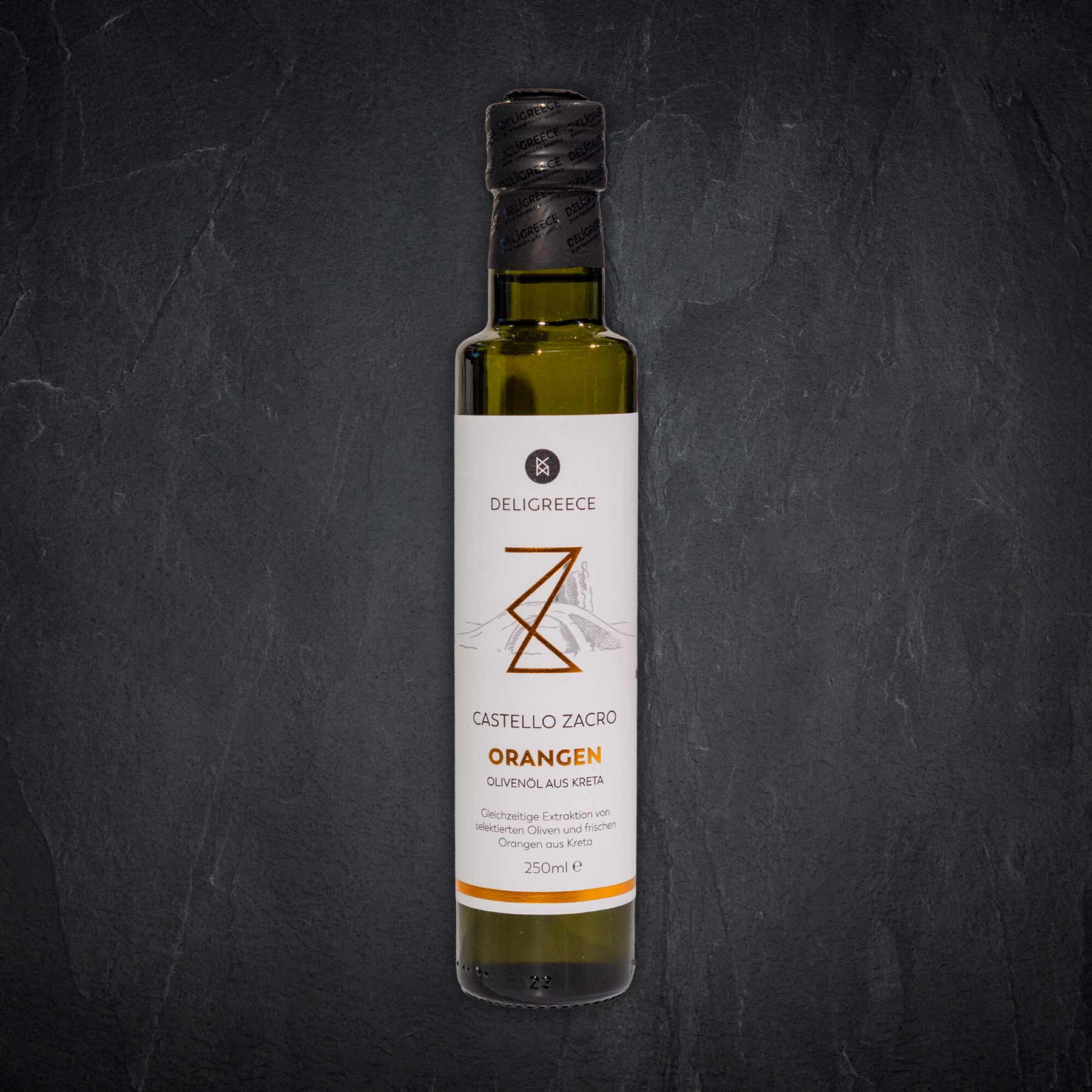 Olivenöl, Orangenöl, Kreta, Castello Zacro, 250ml