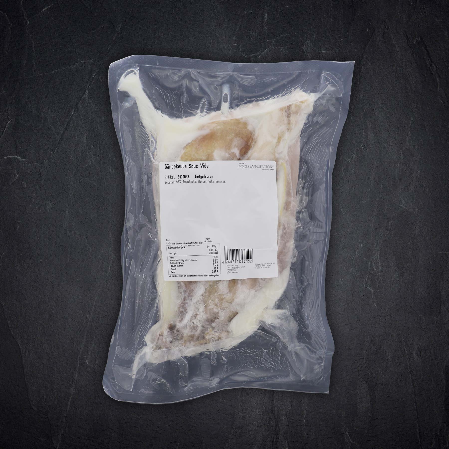 Gänsekeule Sous Vide | Kochwerk