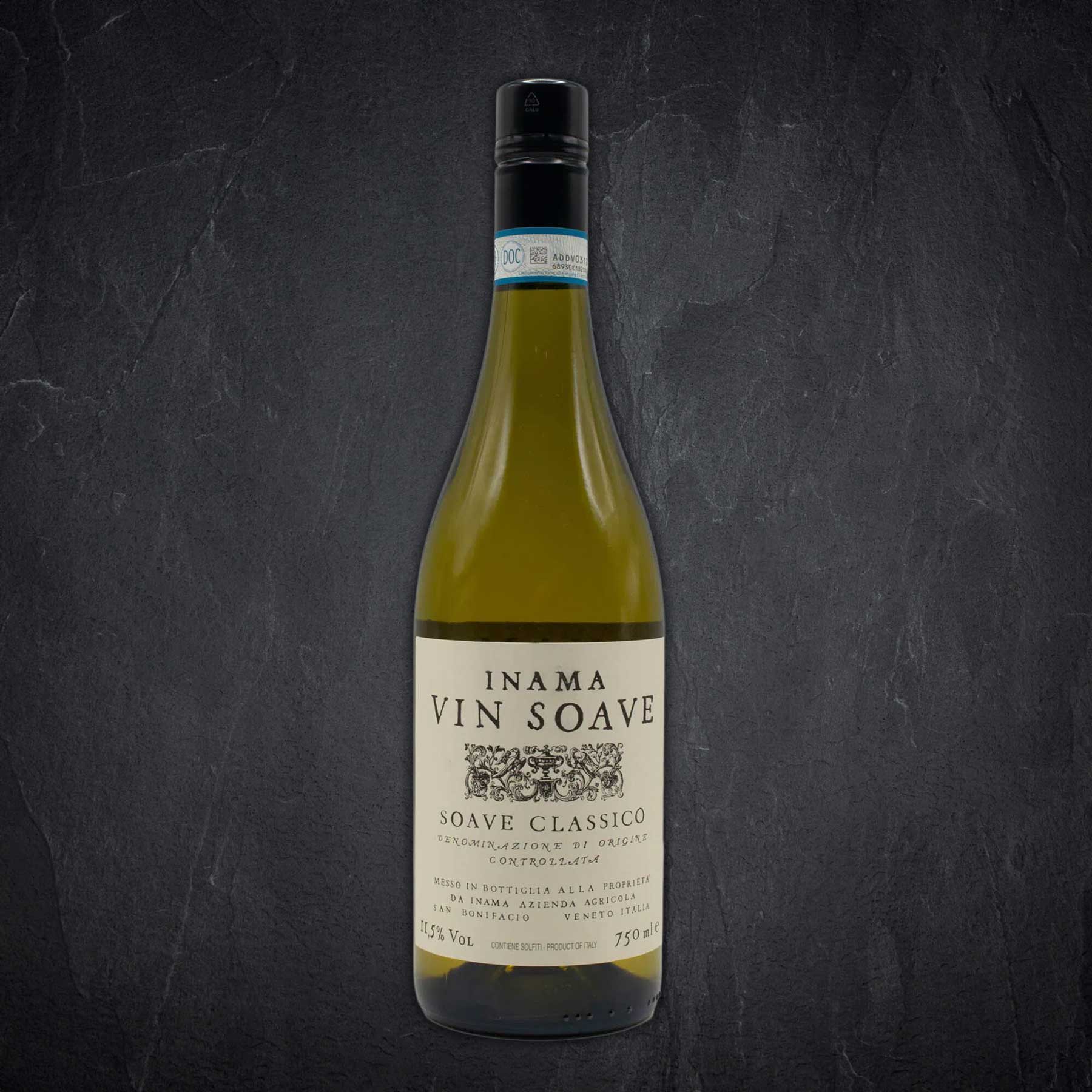 wein, weißwein, flasche, vinsoave, soave classico
