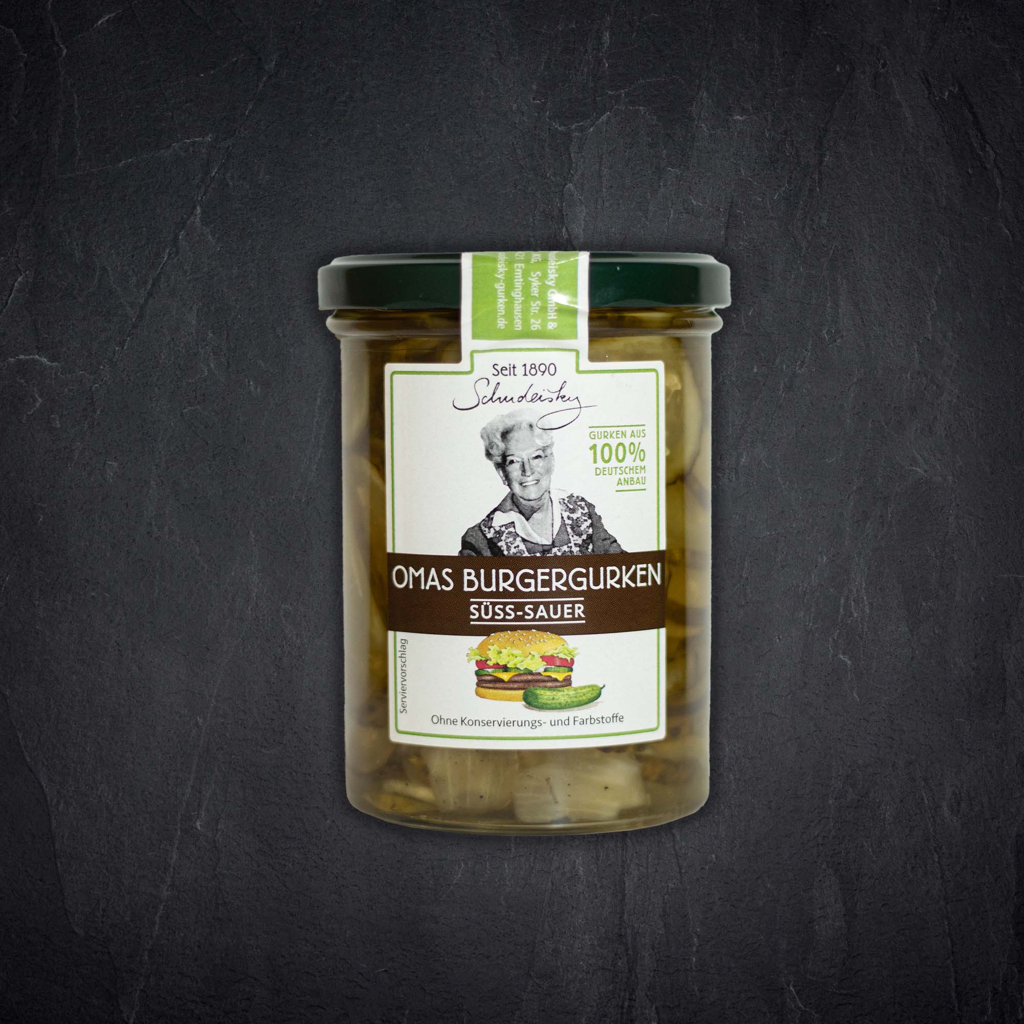 Produktbild: Omas burgergurken