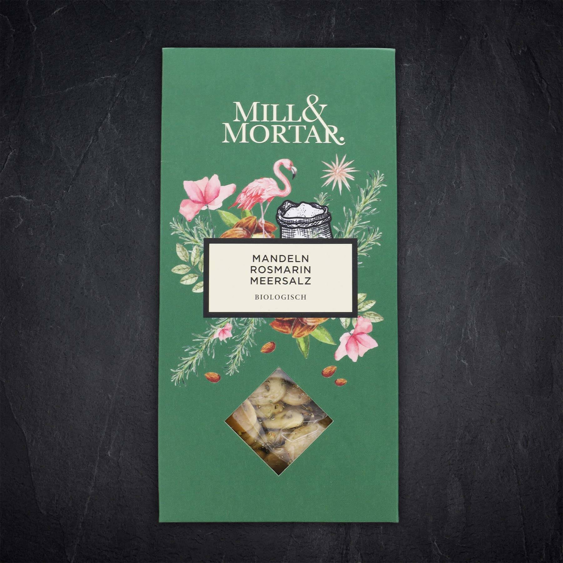 Mandeln Rosmarin Meersalz 