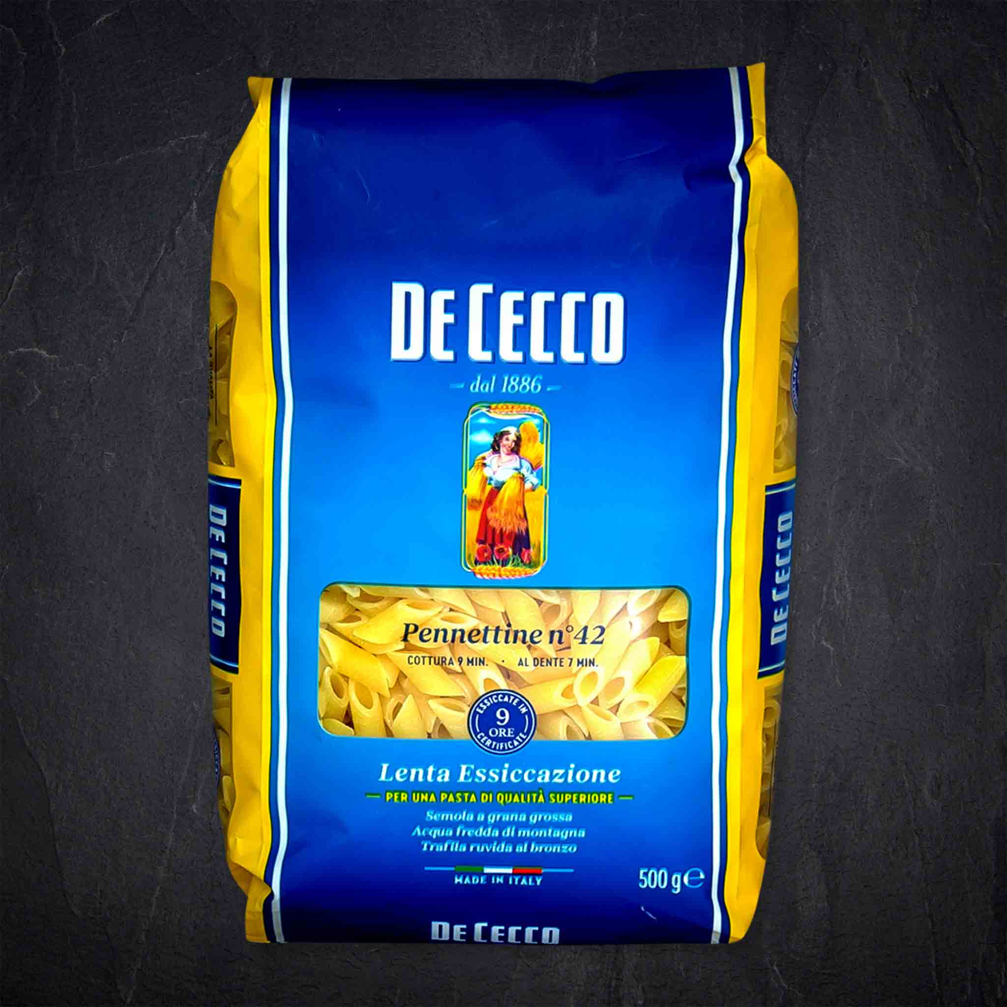 Produktbild: 777913_Pasta_Pennette42_500g_Cecco