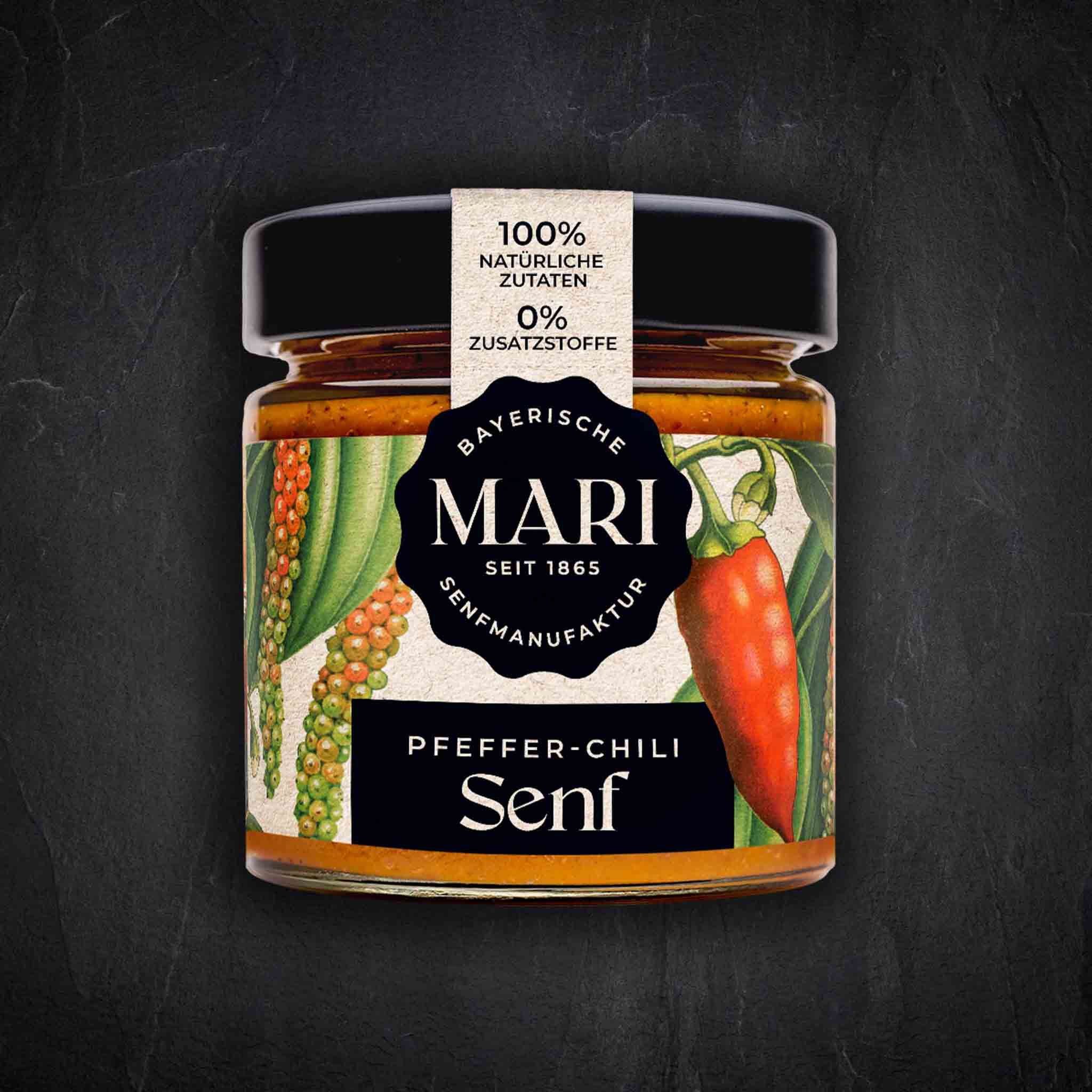 Mari Senf | Pfeffer-Chili Senf 180 ml  