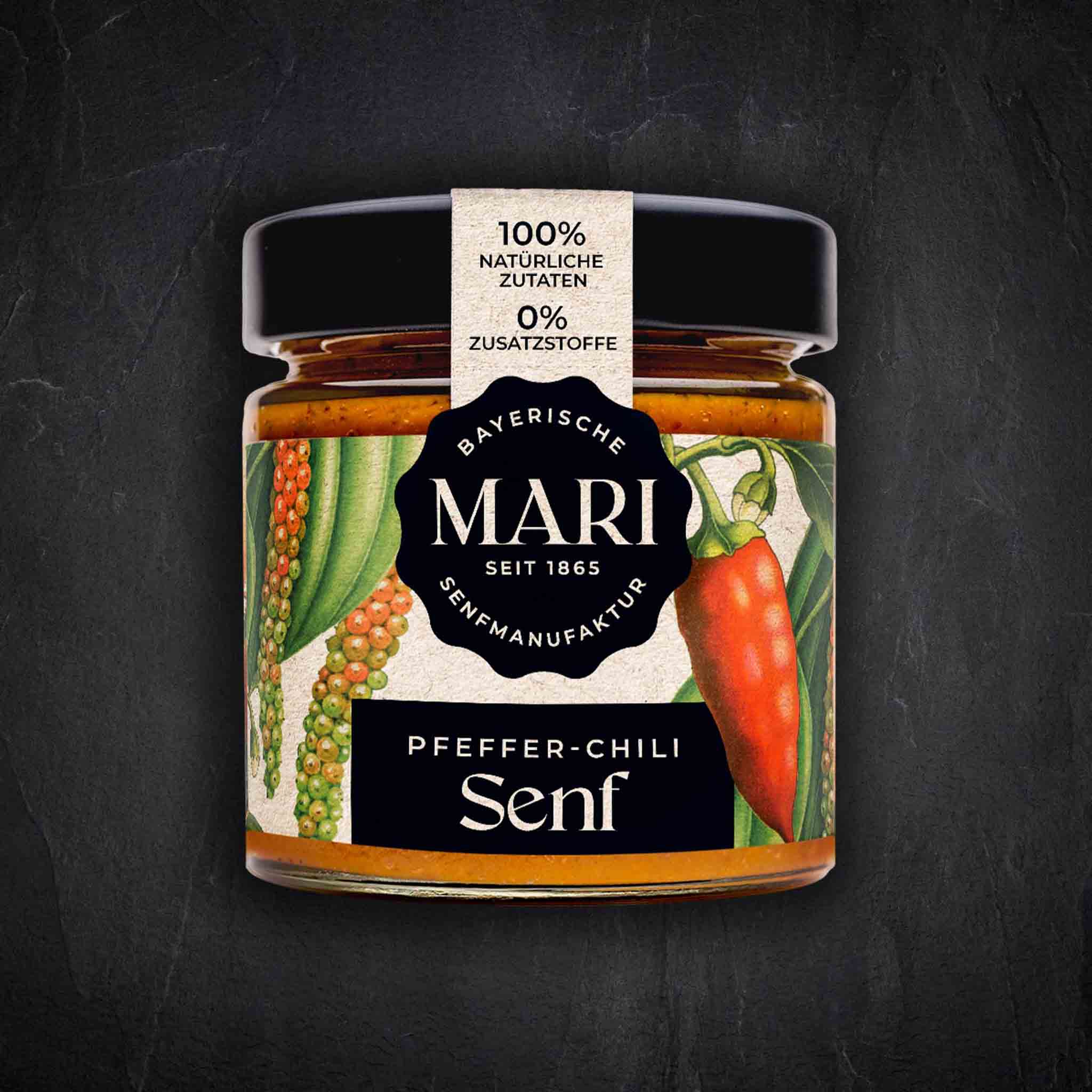 Mari senf pfeffer chilli 180 ml Produktbild: Mari senf pfeffer chilli 180 ml