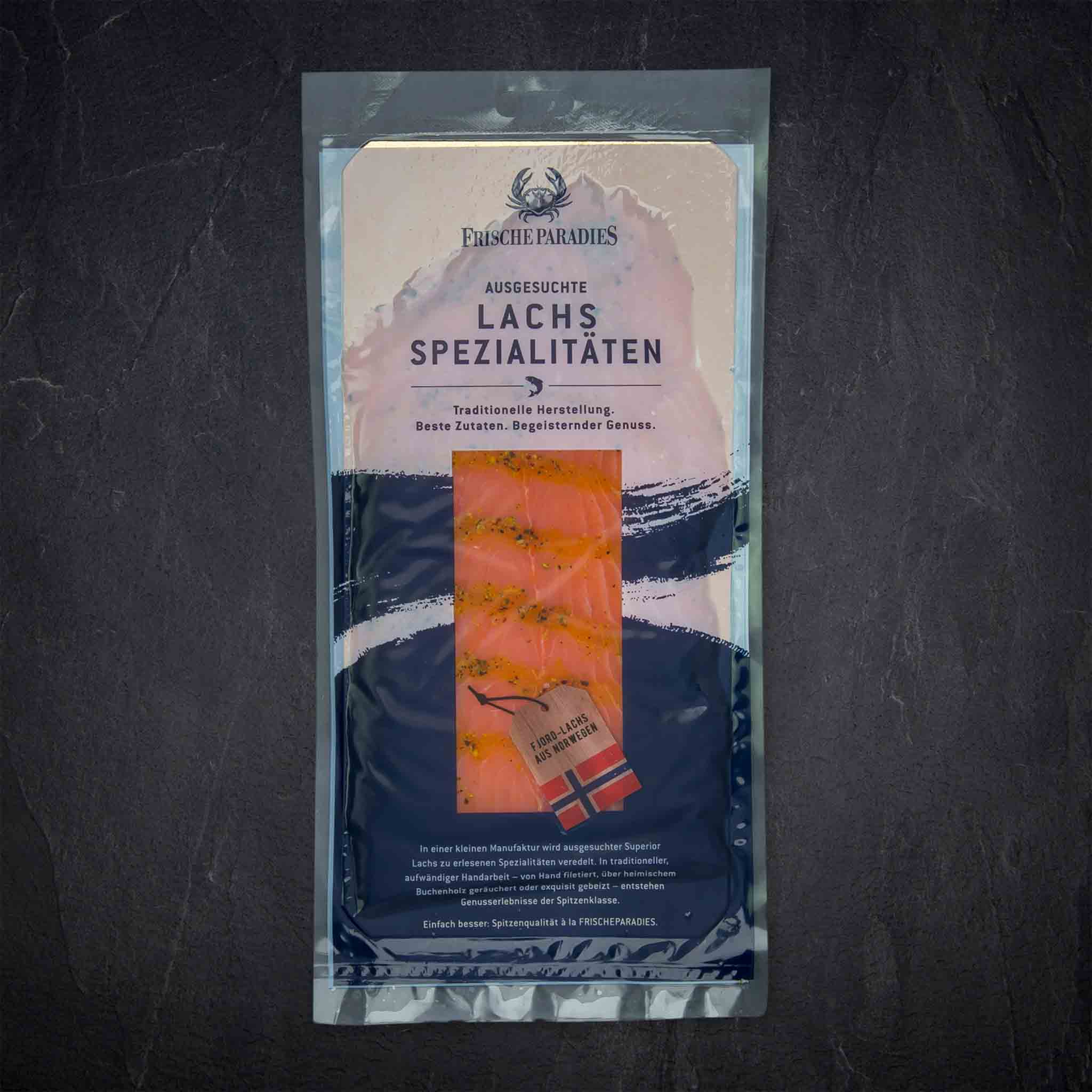 Produktbild: 714962_Fisch_FP_Rauchlachslein_ZitPfef_200g_SalmoSalar_Norwegen
