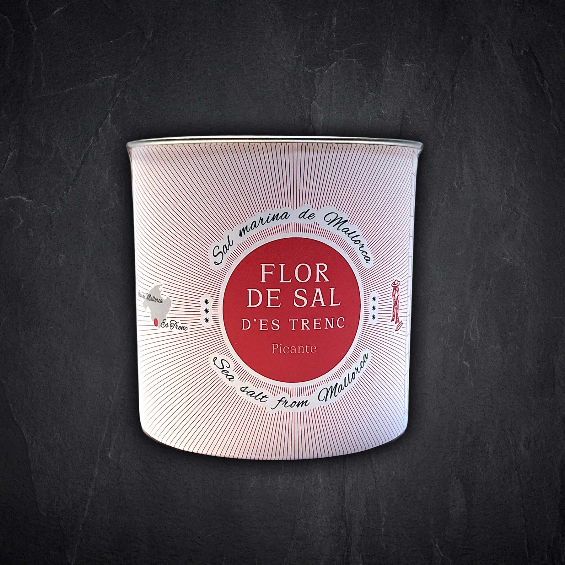 BIO Flor de Sal d'Es Trenc pikant