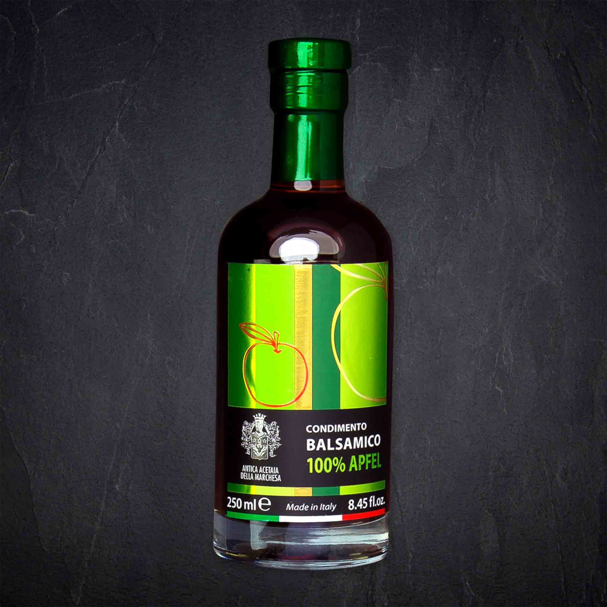 Produktbild: 181583_Trocken_Apfel_Essig_100Mela_Gru_n_250ml