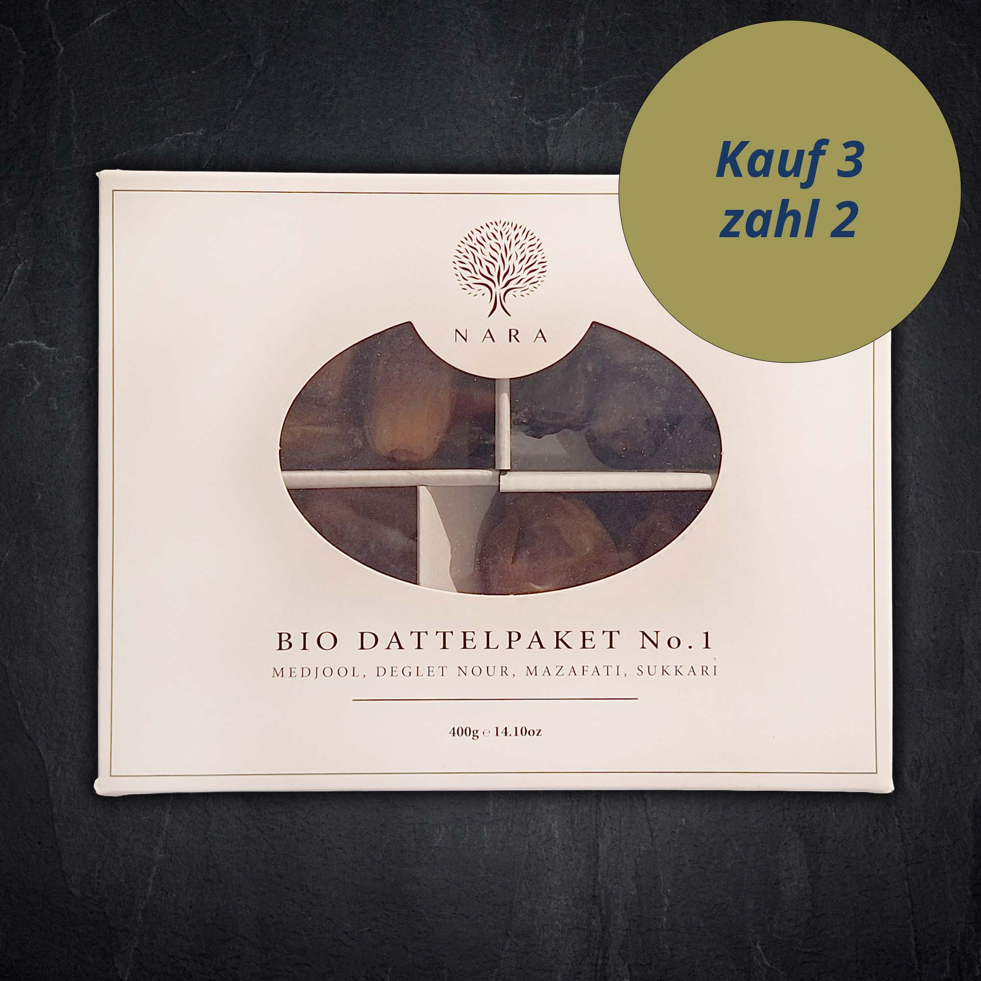 Bio Dattelpaket, Dattelpaket, Nüsse & Trockenfrüchte, Set, Nara