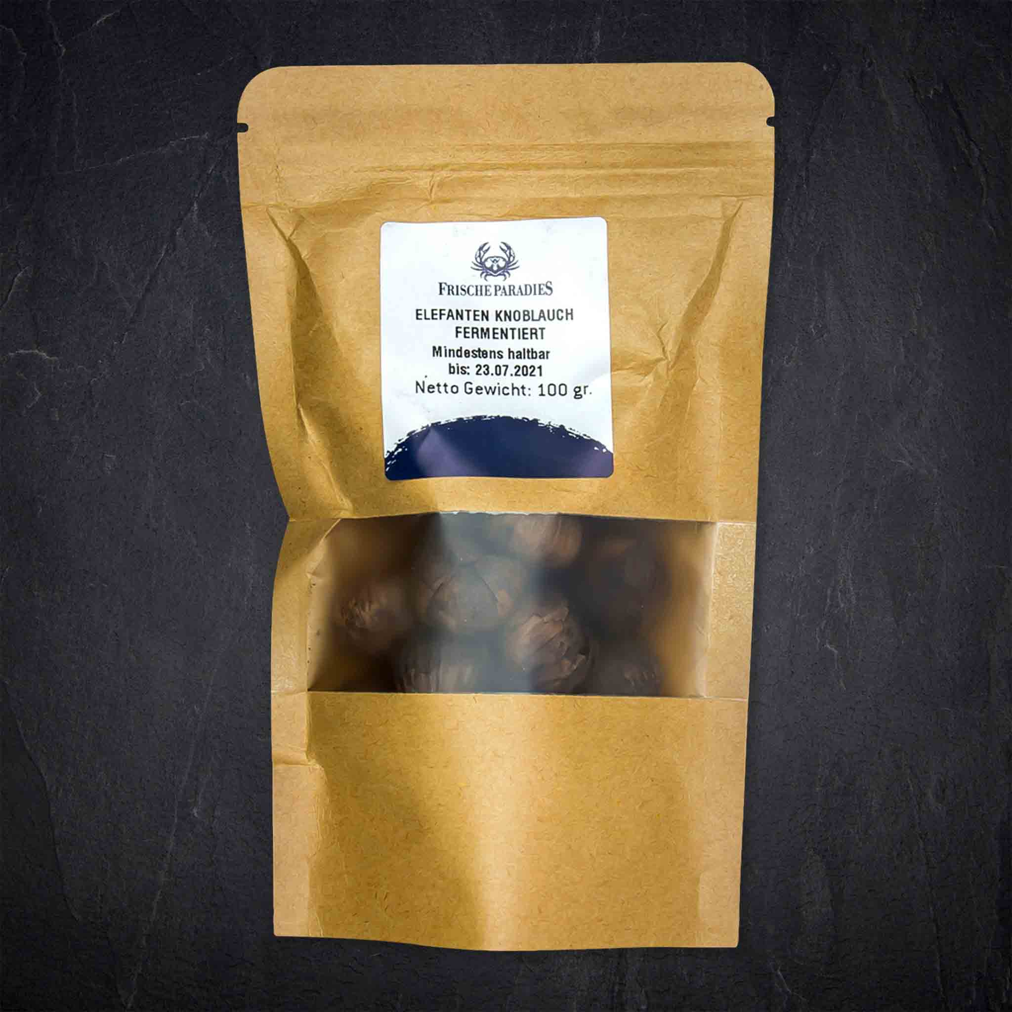 Produktbild: 106219_Trocken_FP_Knoblauch_Schwarz_ferm_100g_Thai