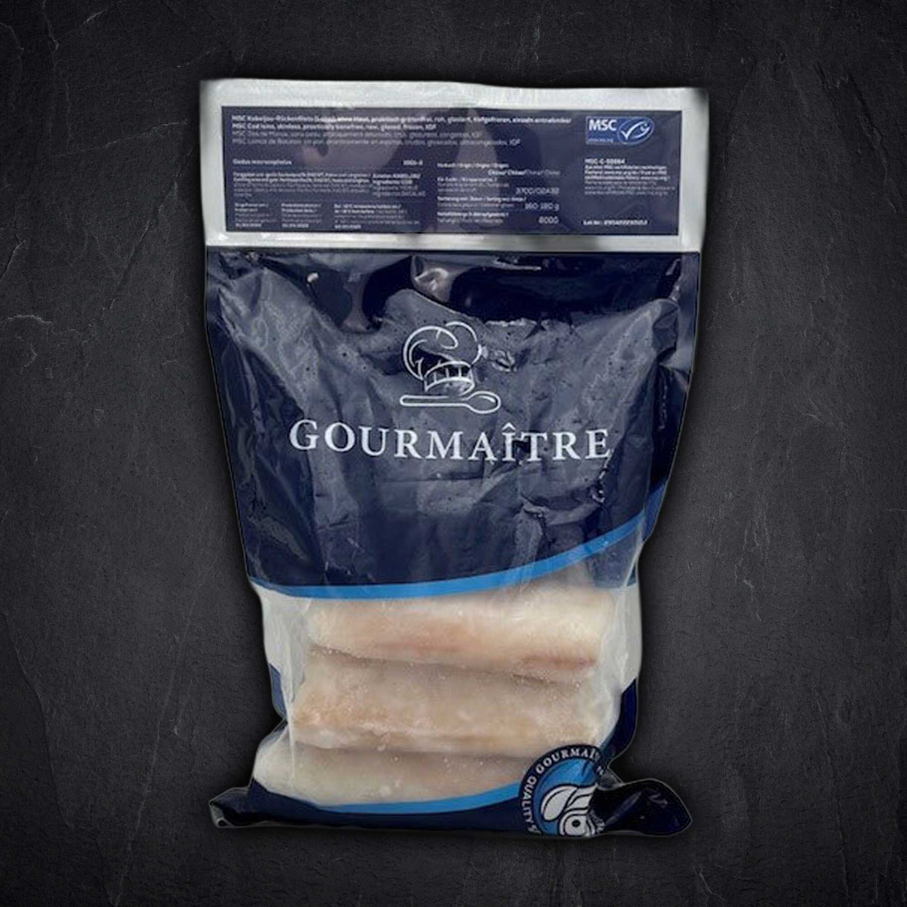 MSC Kabeljauloin ohne Haut