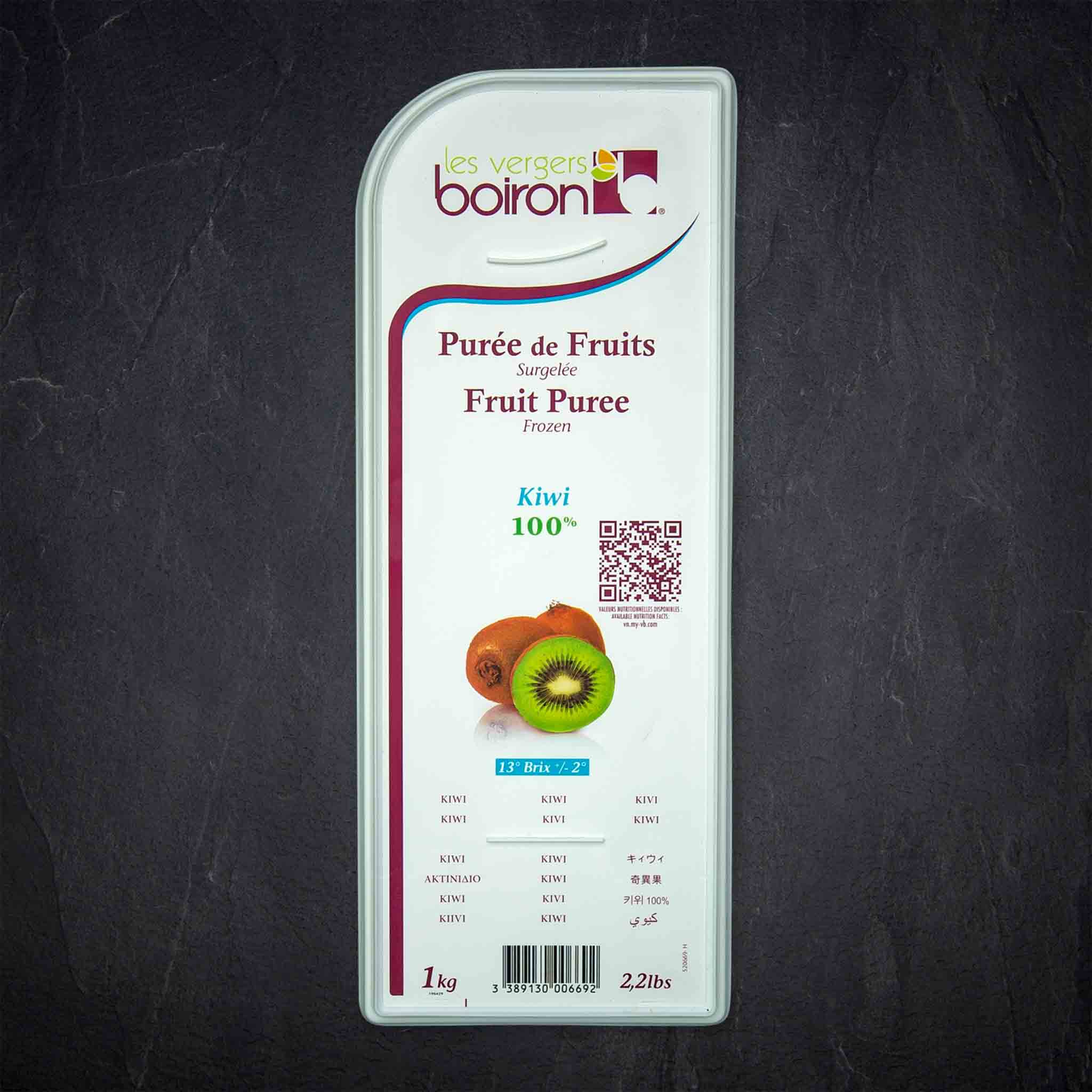 Produktbild: 58186_TK_Fruchtpu_ree_Kiwi_1kg_Boiron