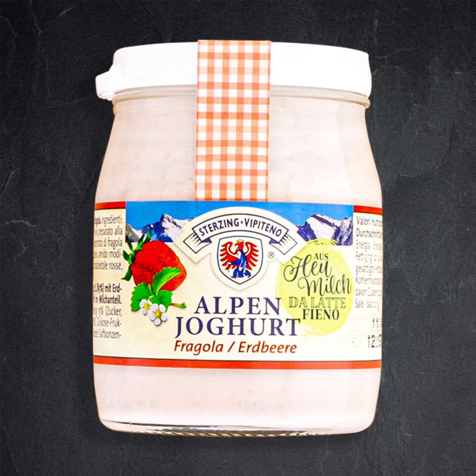 Produktbild: 517799_Alpenjoghurt_Erdbeer_150g_STERZING