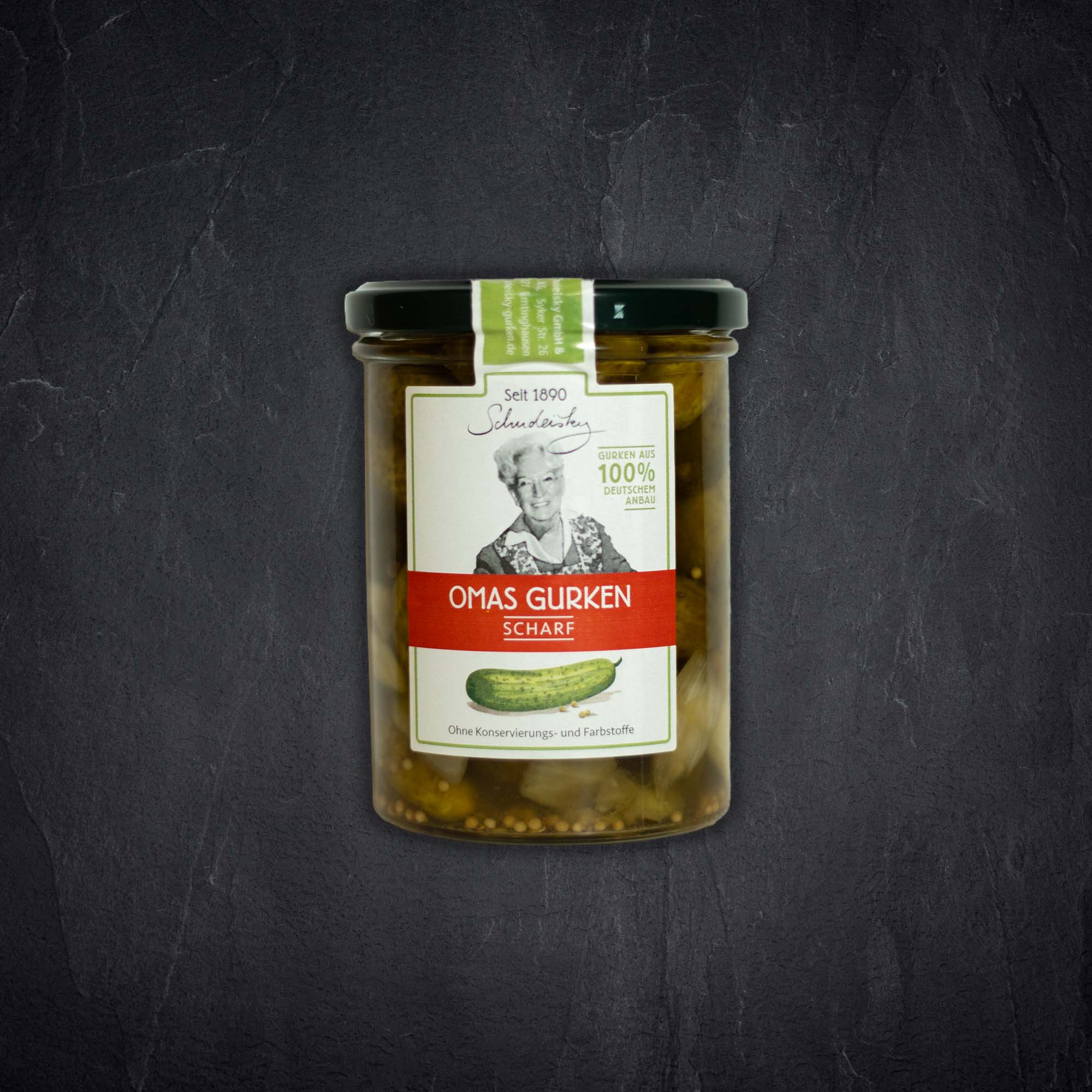 Omas gurken scharf Produktbild: Omas gurken scharf