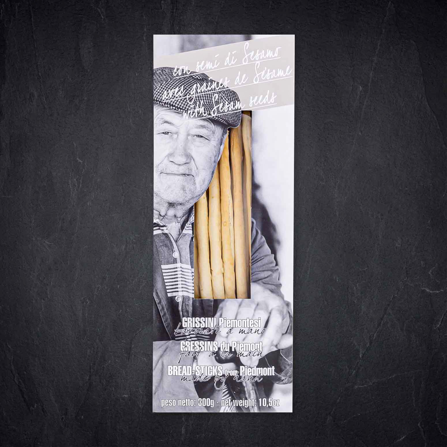 799283_1_Grissini_Sesam_300g_VECCHIO Produktbild: 799283Grissini_Sesam_300g_VECCHIO