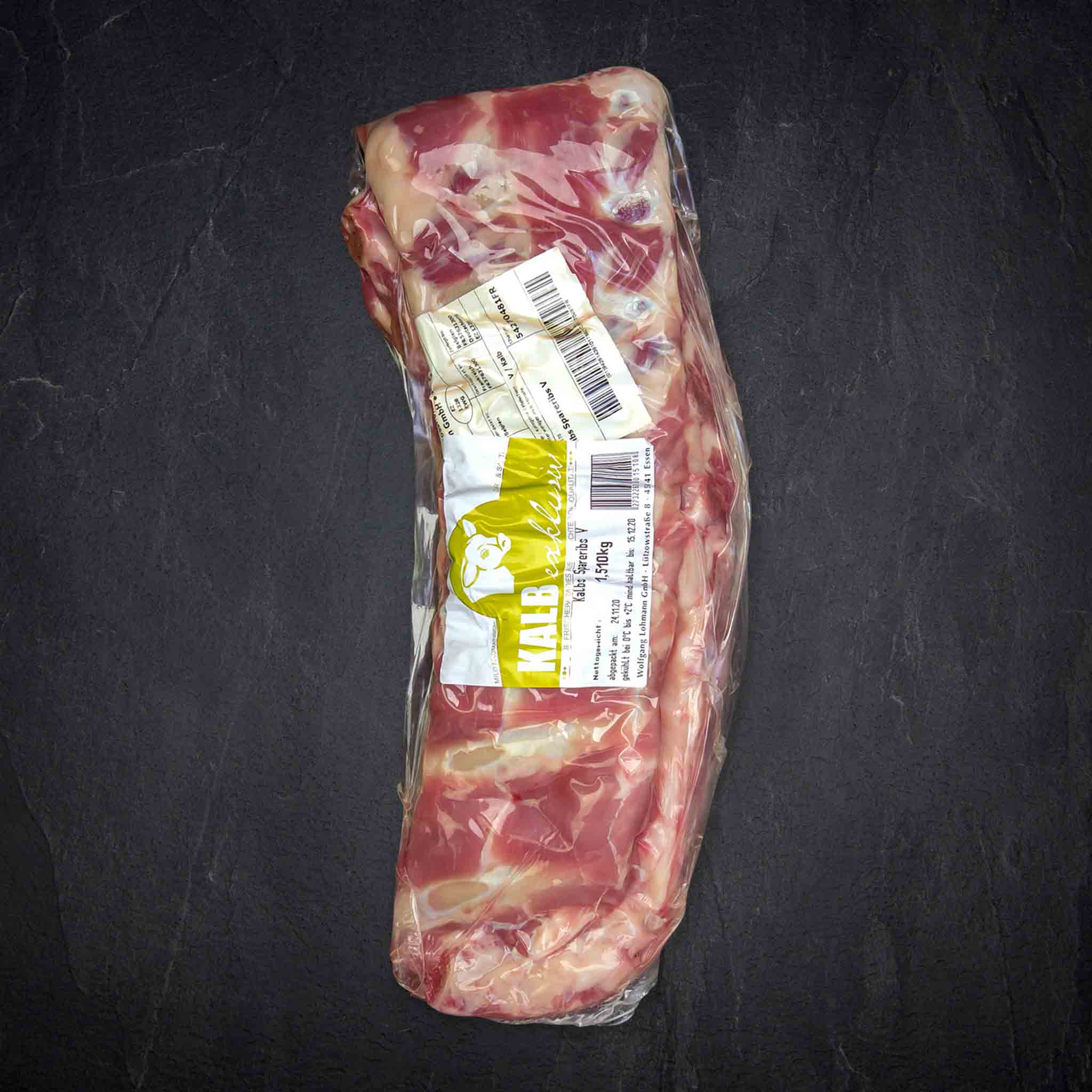 222570_Fleisch_Kalbsspareribs_1kg_3_B2BFP Produktbild: 222570_Fleisch_Kalbsspareribs_1kg
