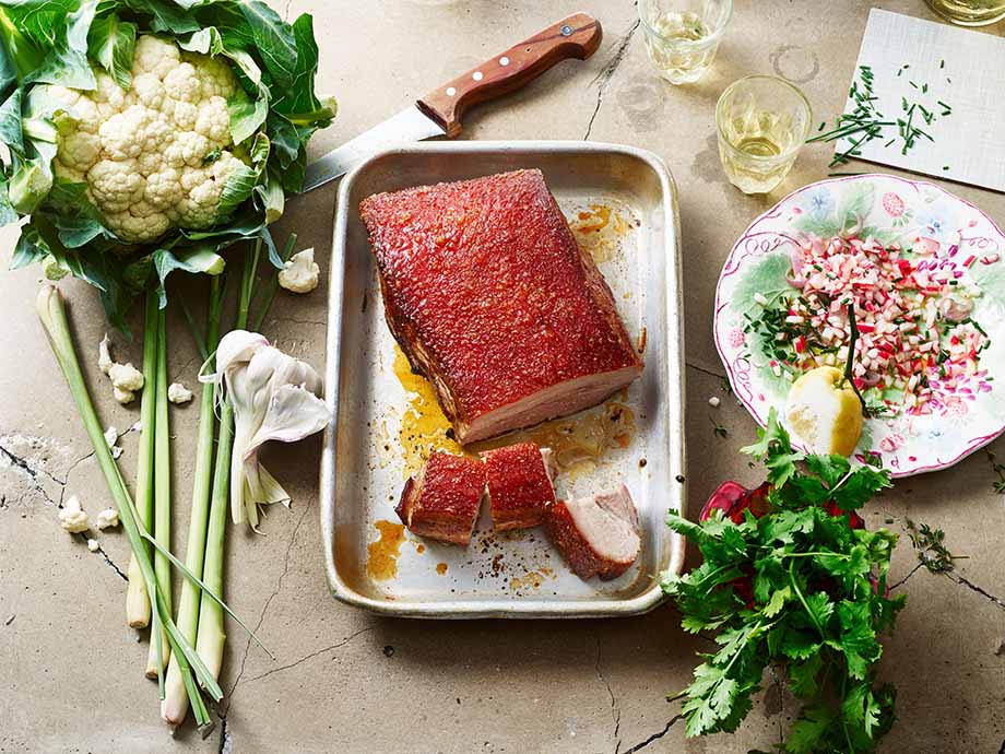 Produktbild: Rezept knuspriger frischeparadies duroc schweinebauch