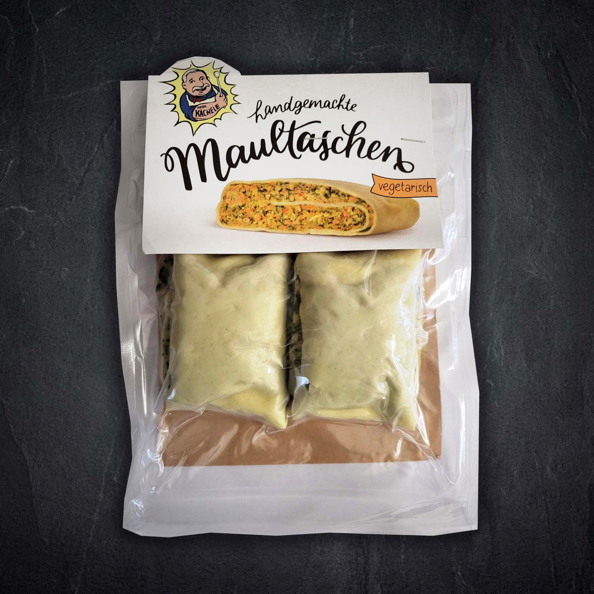 Maultasche mit Gemüsefüllung | Kächele